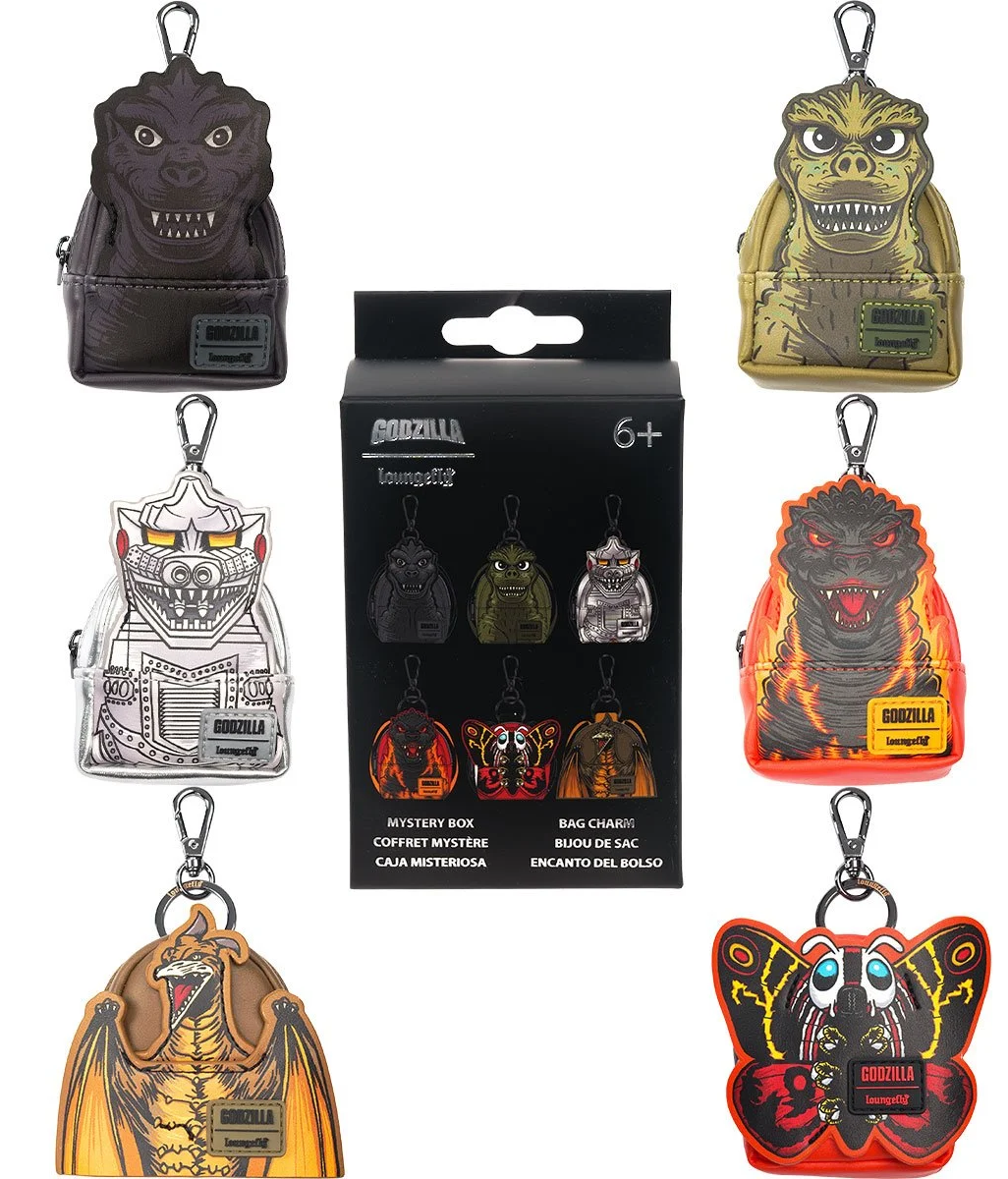 Godzilla Random Limited Edition Exclusive Mini Backpack Bag Charm Gallery Image 2