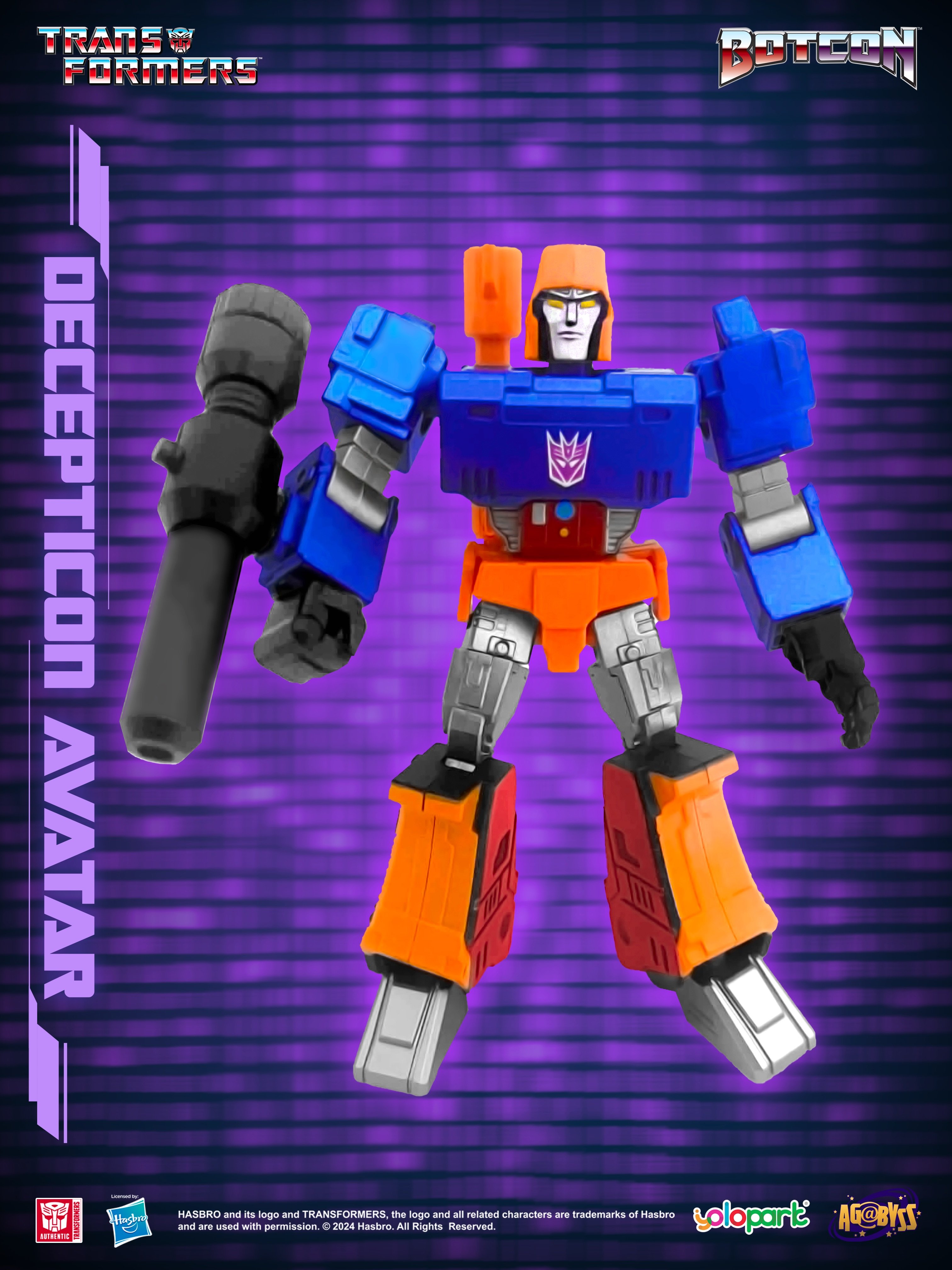 Transformers AMK Mini Decepticon Avatar Megatron 2026 BotCon Exclusive Model Kit Gallery Image 5