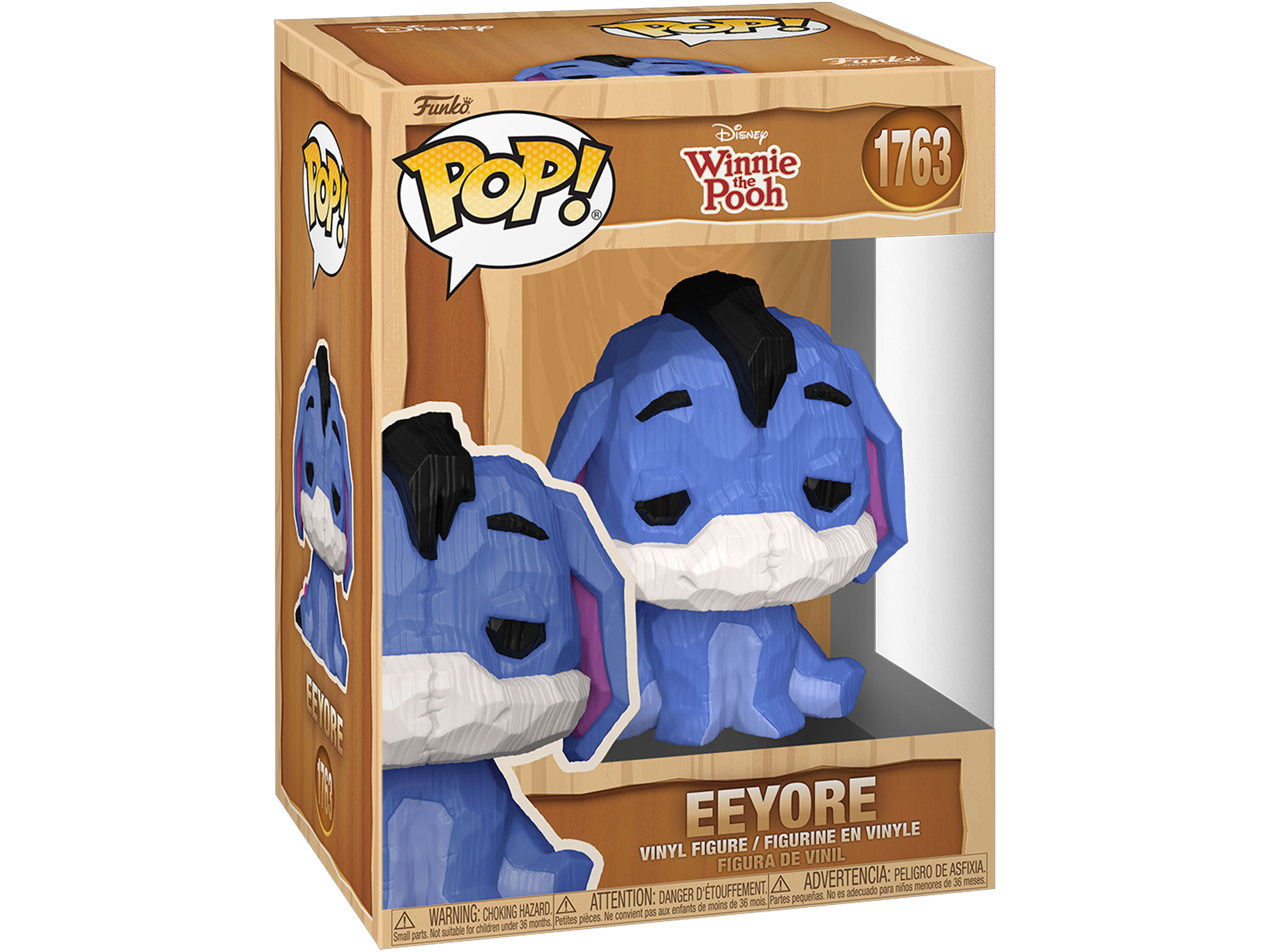 Winnie the Pooh Pop! #1763 Eeyore (Whittled) Gallery Image 3