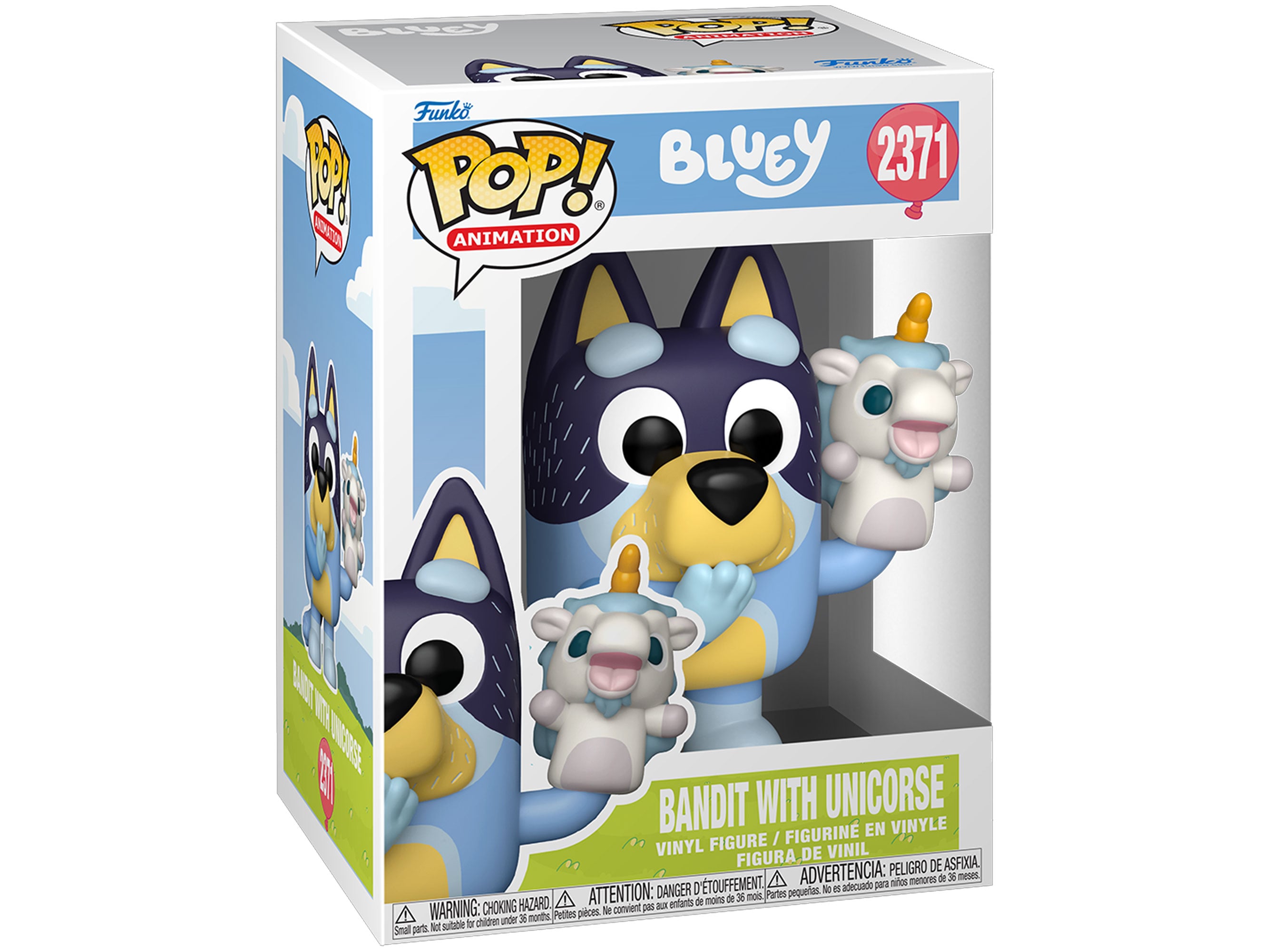 Bluey Pop! Animation #2371 Bandit with Unicorse Gallery Image 3