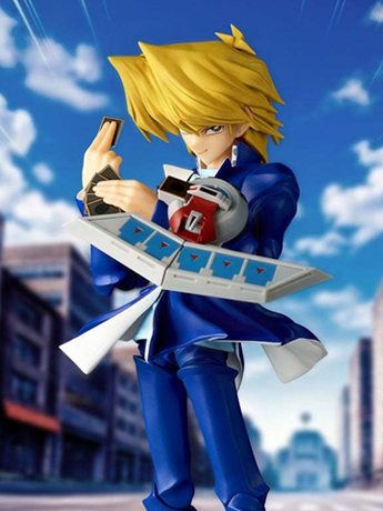 Yu-Gi-Oh! Duel Monsters Amazing Yamaguchi Revoltech NR125 Joey Wheeler Action Figure Gallery Image 2