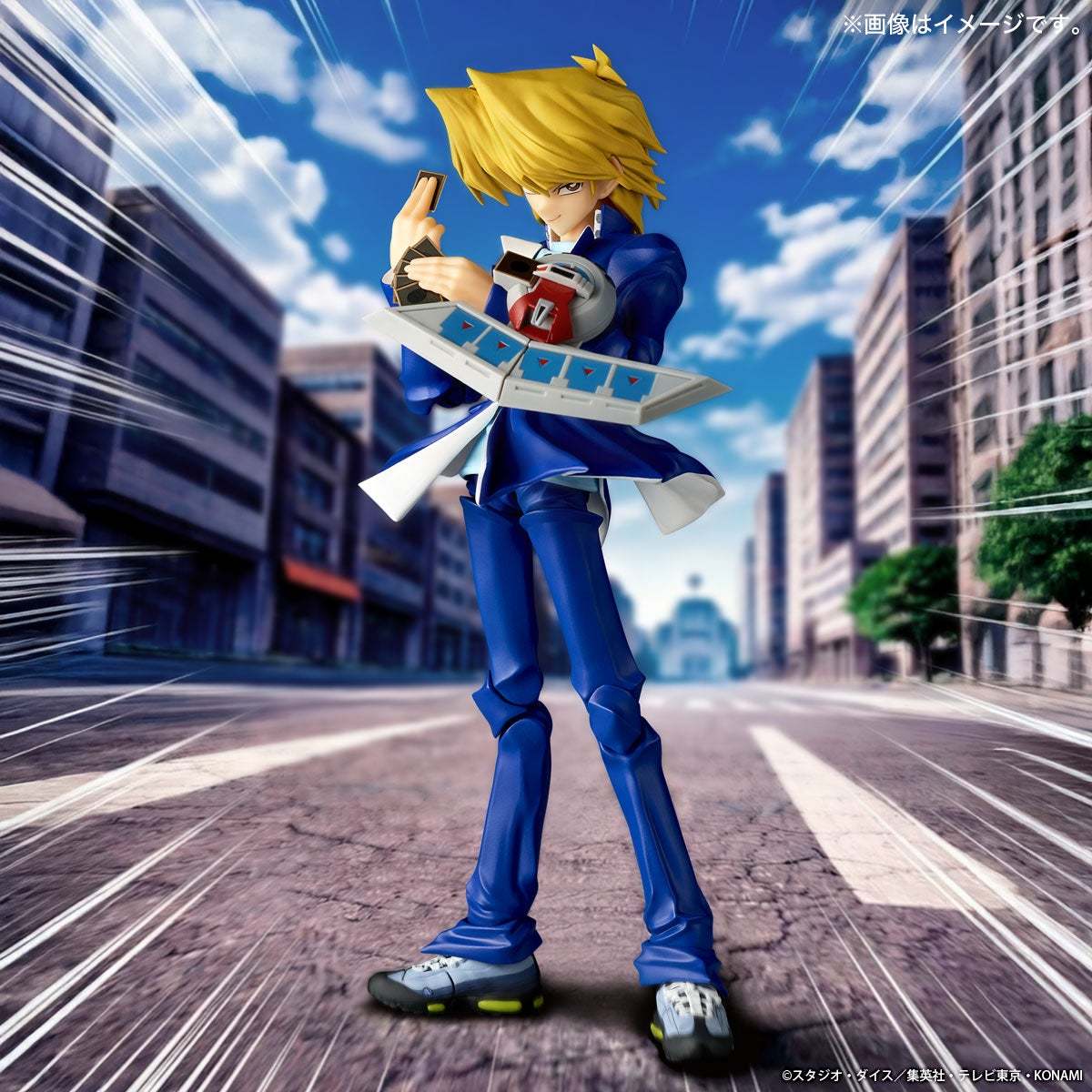 Yu-Gi-Oh! Duel Monsters Amazing Yamaguchi Revoltech NR125 Joey Wheeler Action Figure Gallery Image 3