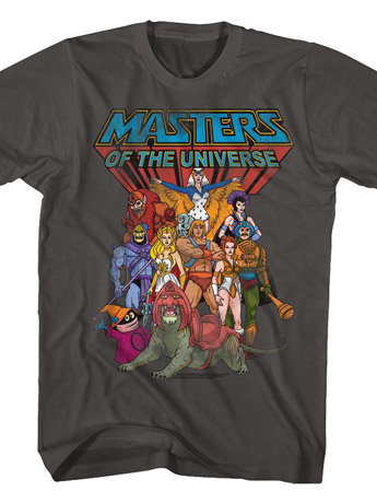 Masters of the Universe The Whole Gang T-Shirt Gallery Image 2