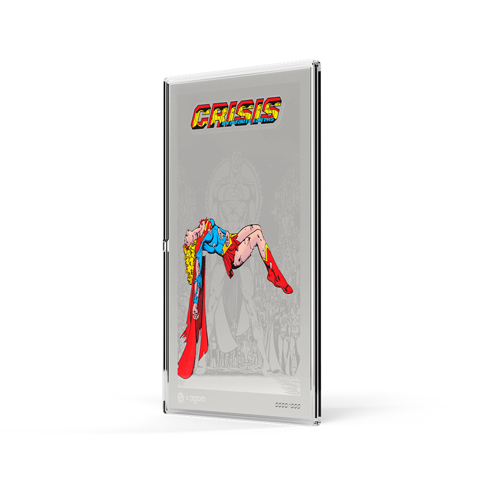 2026 Niue DC Crisis on Infinite Earths #7 - Death of Supergirl 1 oz Silver Foil Gallery Image 9