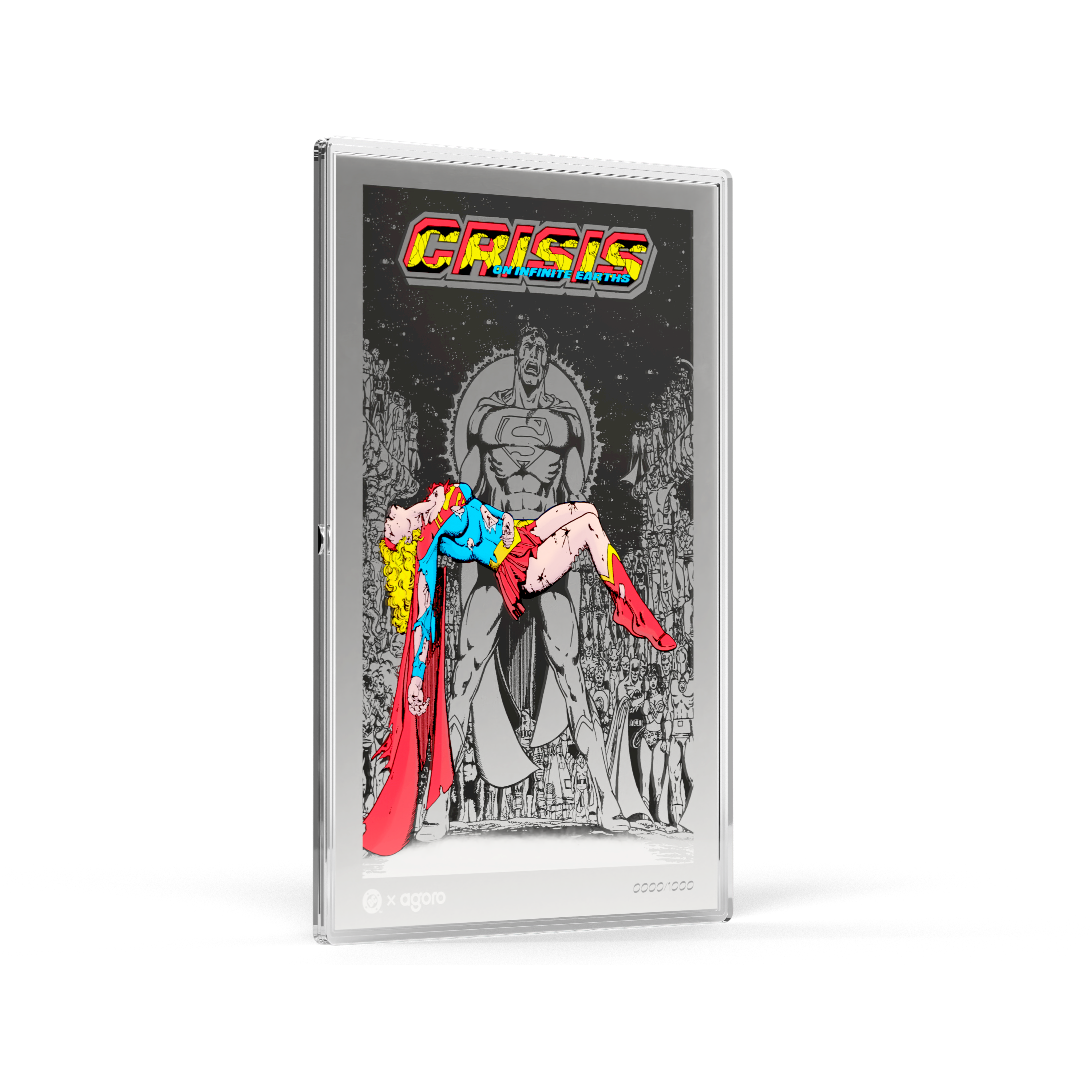 2026 Niue DC Crisis on Infinite Earths #7 - Death of Supergirl 1 oz Silver Foil Gallery Image 8
