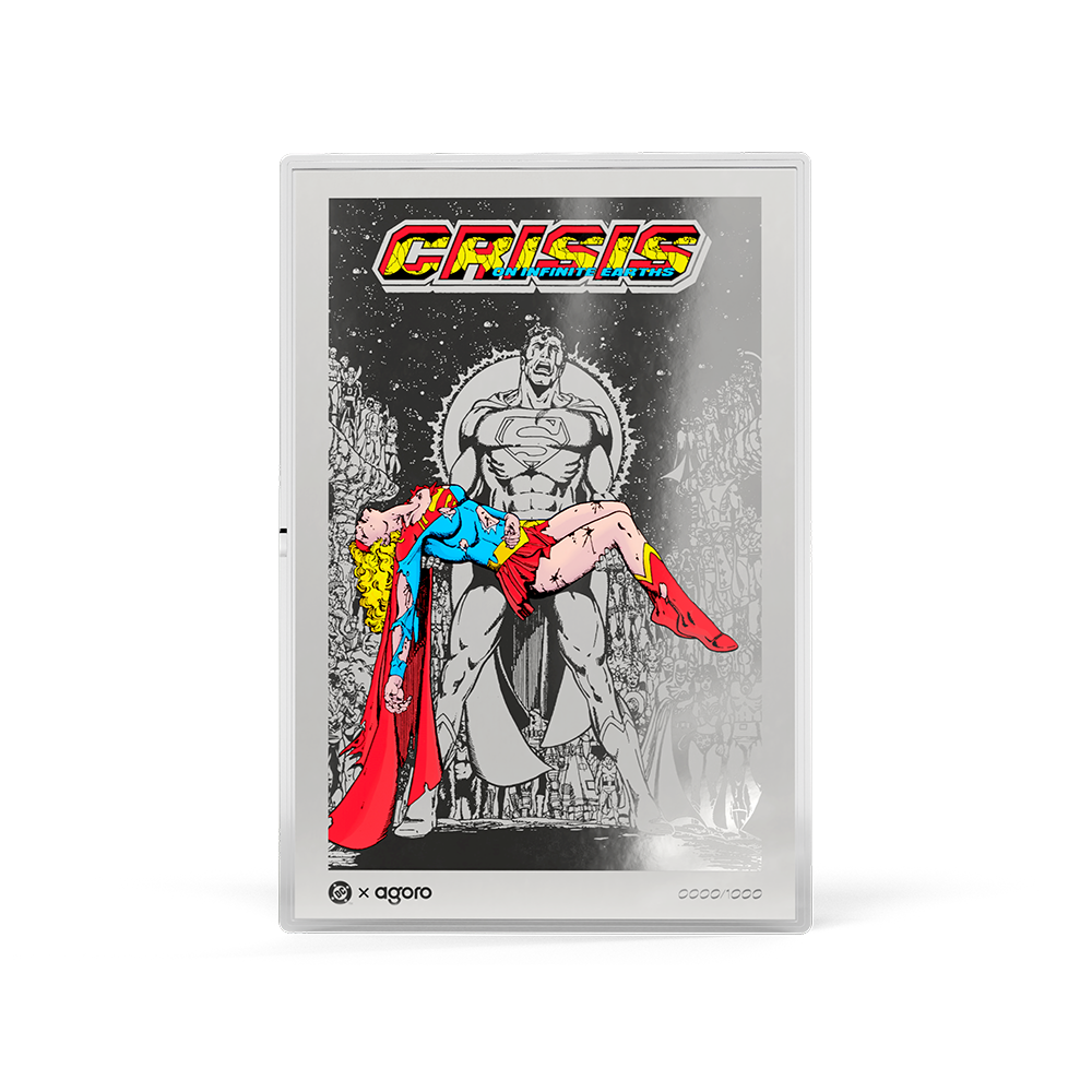 2026 Niue DC Crisis on Infinite Earths #7 - Death of Supergirl 1 oz Silver Foil Gallery Image 7