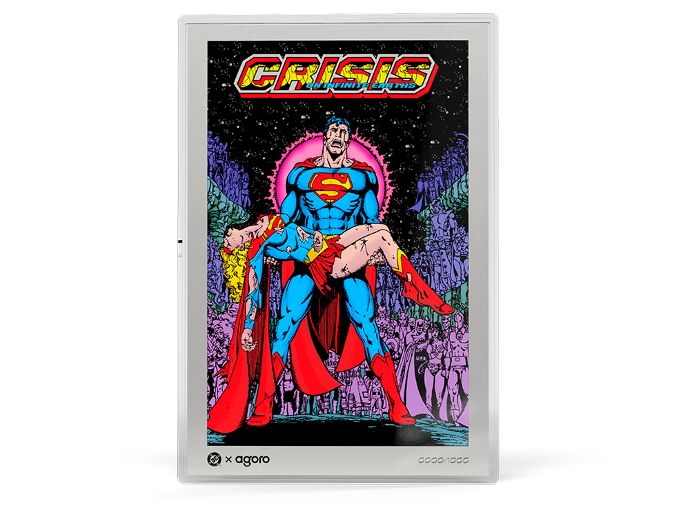 2026 Niue DC Crisis on Infinite Earths #7 - Death of Supergirl 1 oz Silver Foil Gallery Image 1
