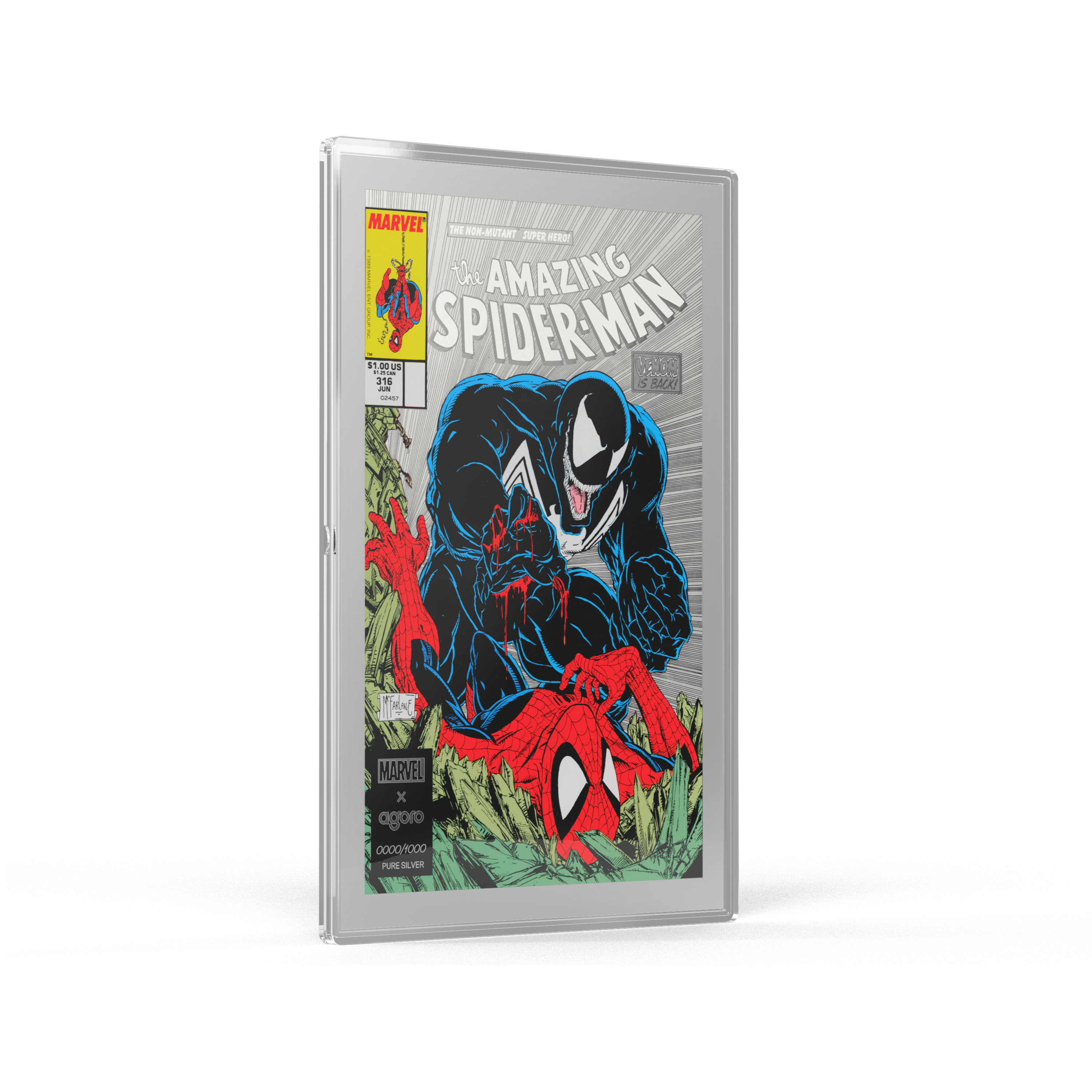 2026 Niue Spider-Man Venom Unleashed 1 oz Silver Foil