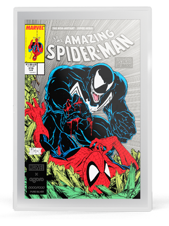2026 Niue Spider-Man Venom Unleashed 1 oz Silver Foil