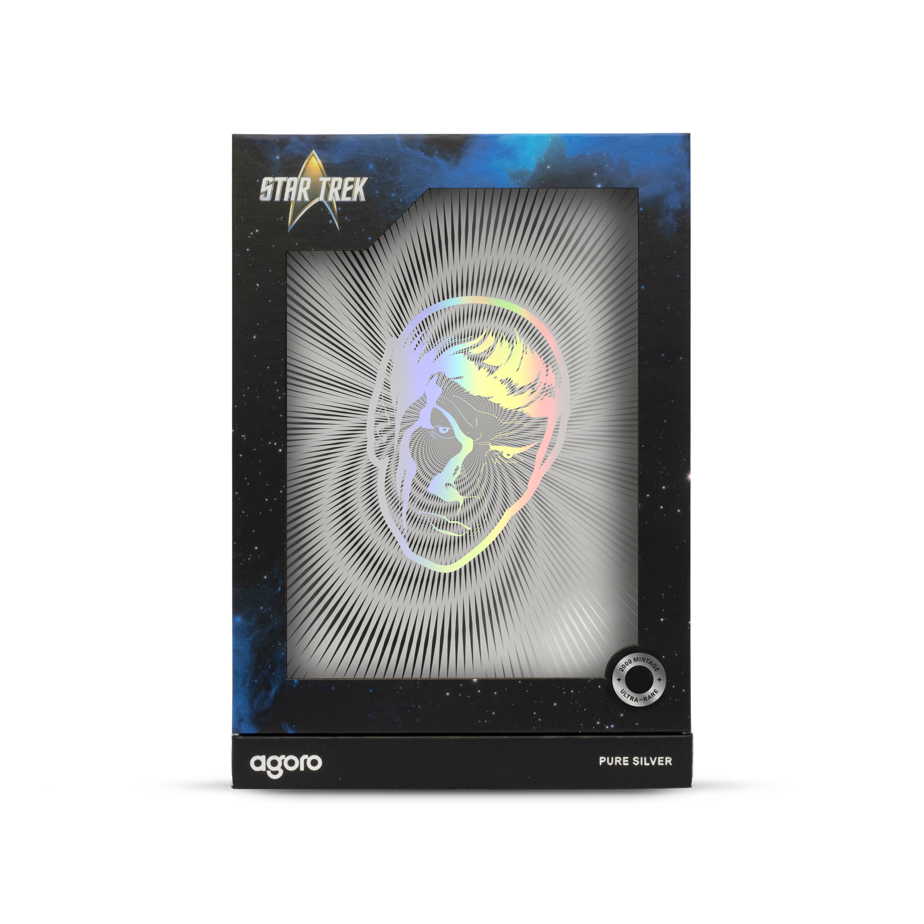 2026 Niue Star Trek Spock Holographic 5g Silver Foil Gallery Image 6