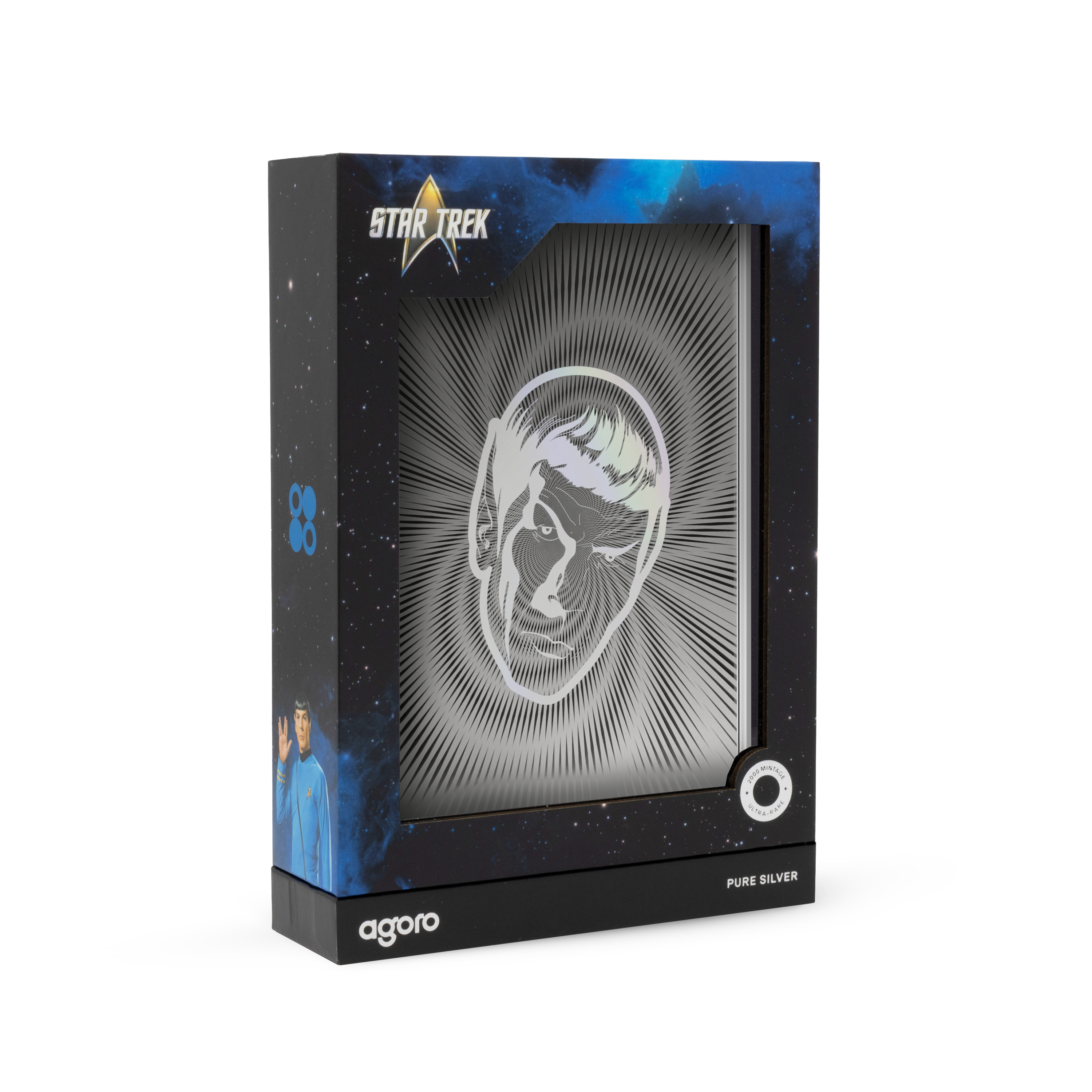 2026 Niue Star Trek Spock Holographic 5g Silver Foil Gallery Image 7