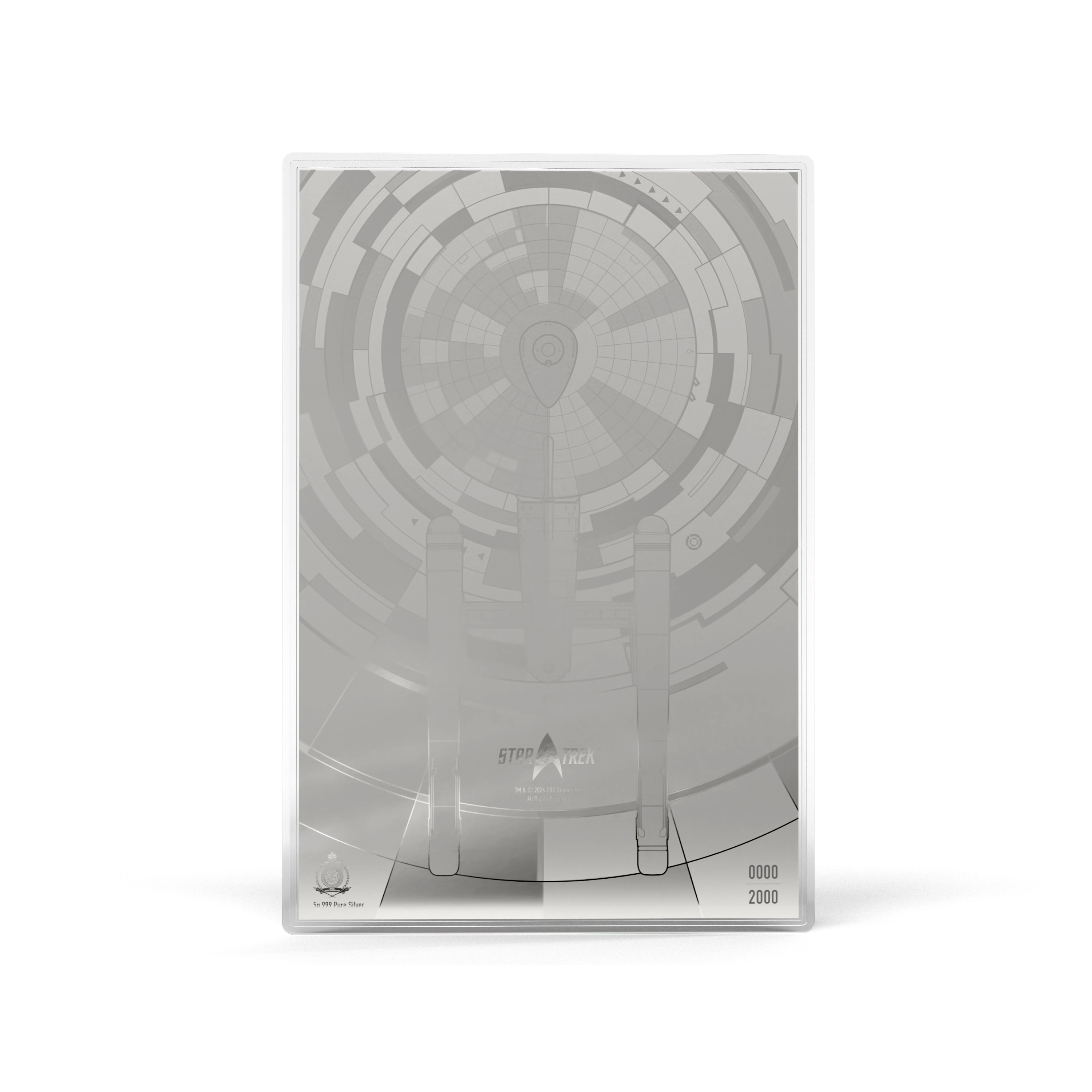 2026 Niue Star Trek Spock Holographic 5g Silver Foil Gallery Image 4
