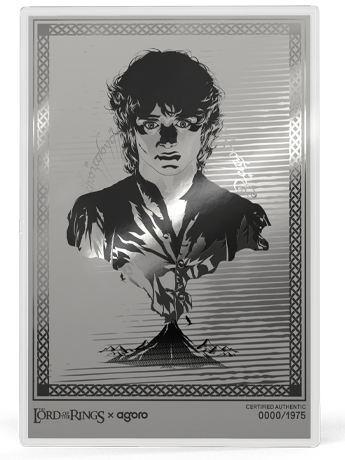 Image of 2026 Niue The Lord of the Rings Frodo's Journey 5g Silver Foil