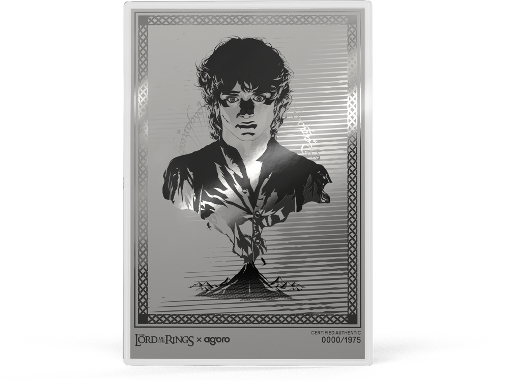 2026 Niue The Lord of the Rings Frodo's Journey 5g Silver Foil Gallery Image 1