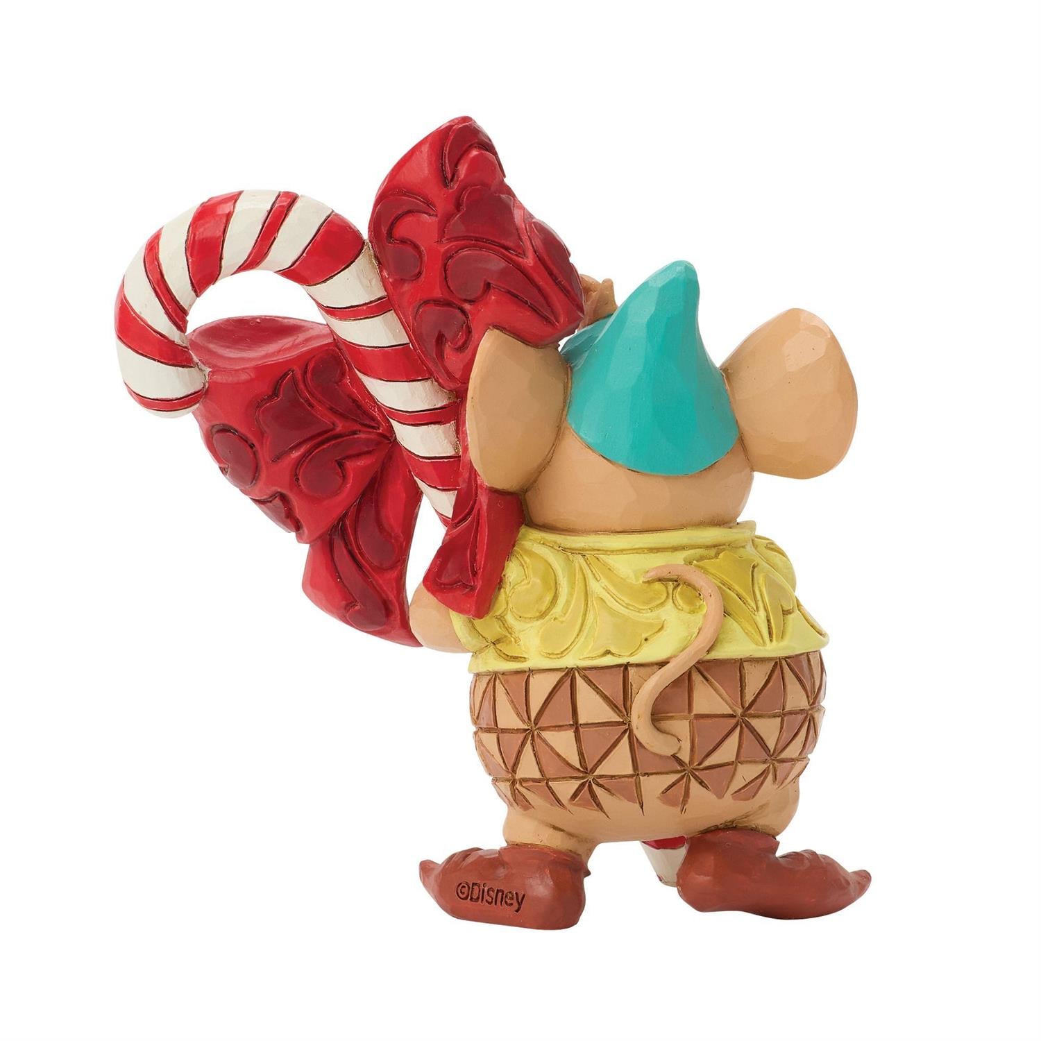 Cinderella Disney Traditions Gus Candy Cane Mini Figurine (Jim Shore) Gallery Image 6