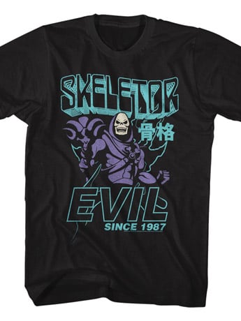 Masters of the Universe Skeletor Evil Since 1987 T-Shirt Gallery Image 2