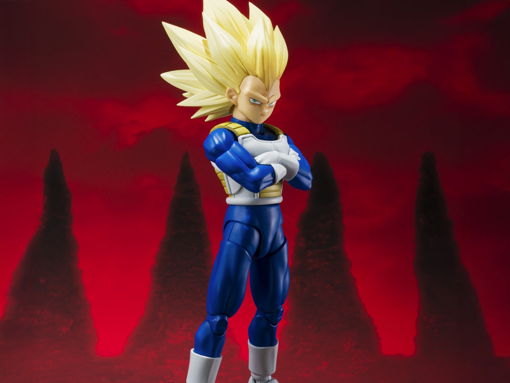 Dragon Ball Daima S.H.Figuarts Super Saiyan 3 Vegeta Exclusive Action Figure Gallery Image 1