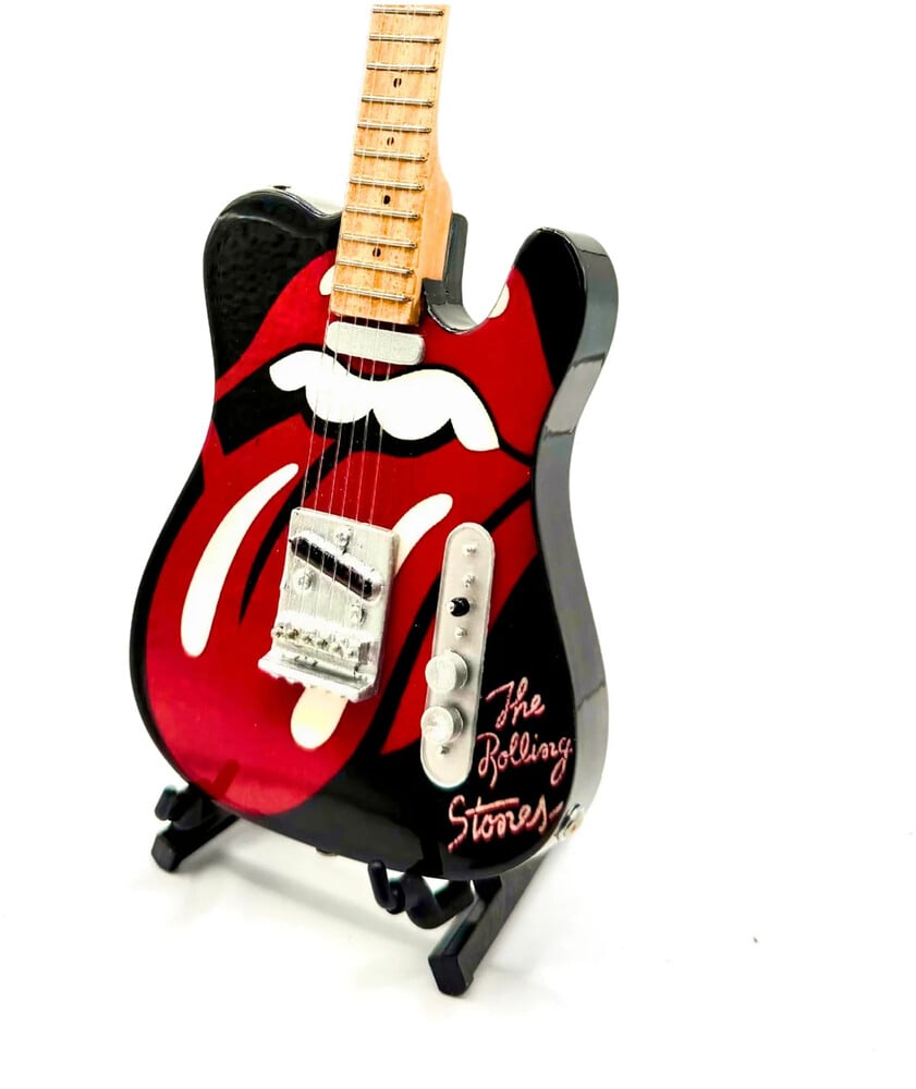 The Rollings Stone Tongue and Lips Mini Guitar Replica Gallery Image 4