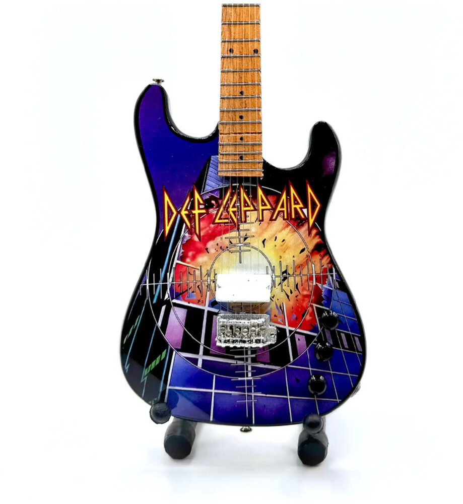 DEF LEPPARD / PYROMANIA ギタースコア　デフレパード Def Leppard Pyromania Mini Guitar Replica
