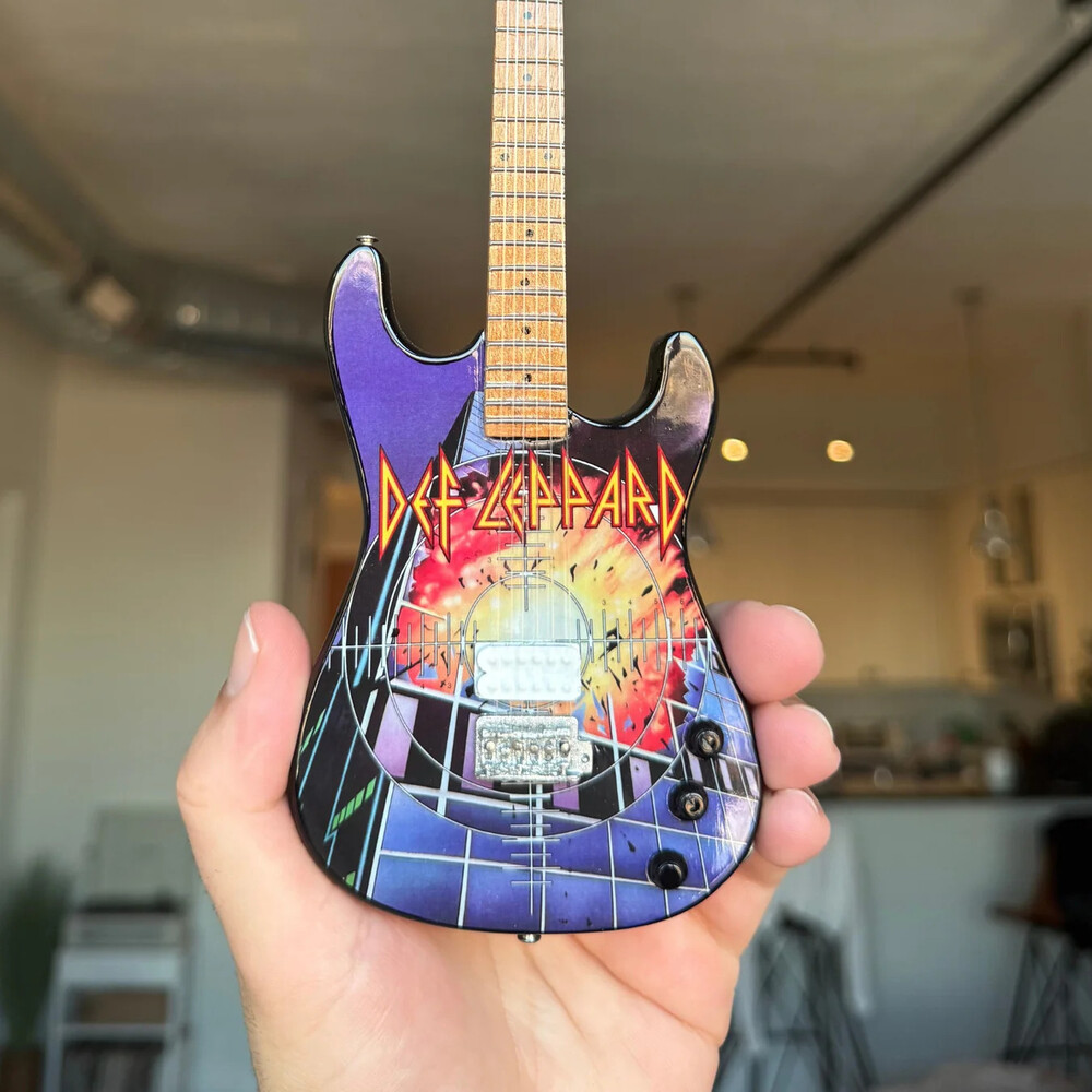 Def Leppard Pyromania Mini Guitar Replica
