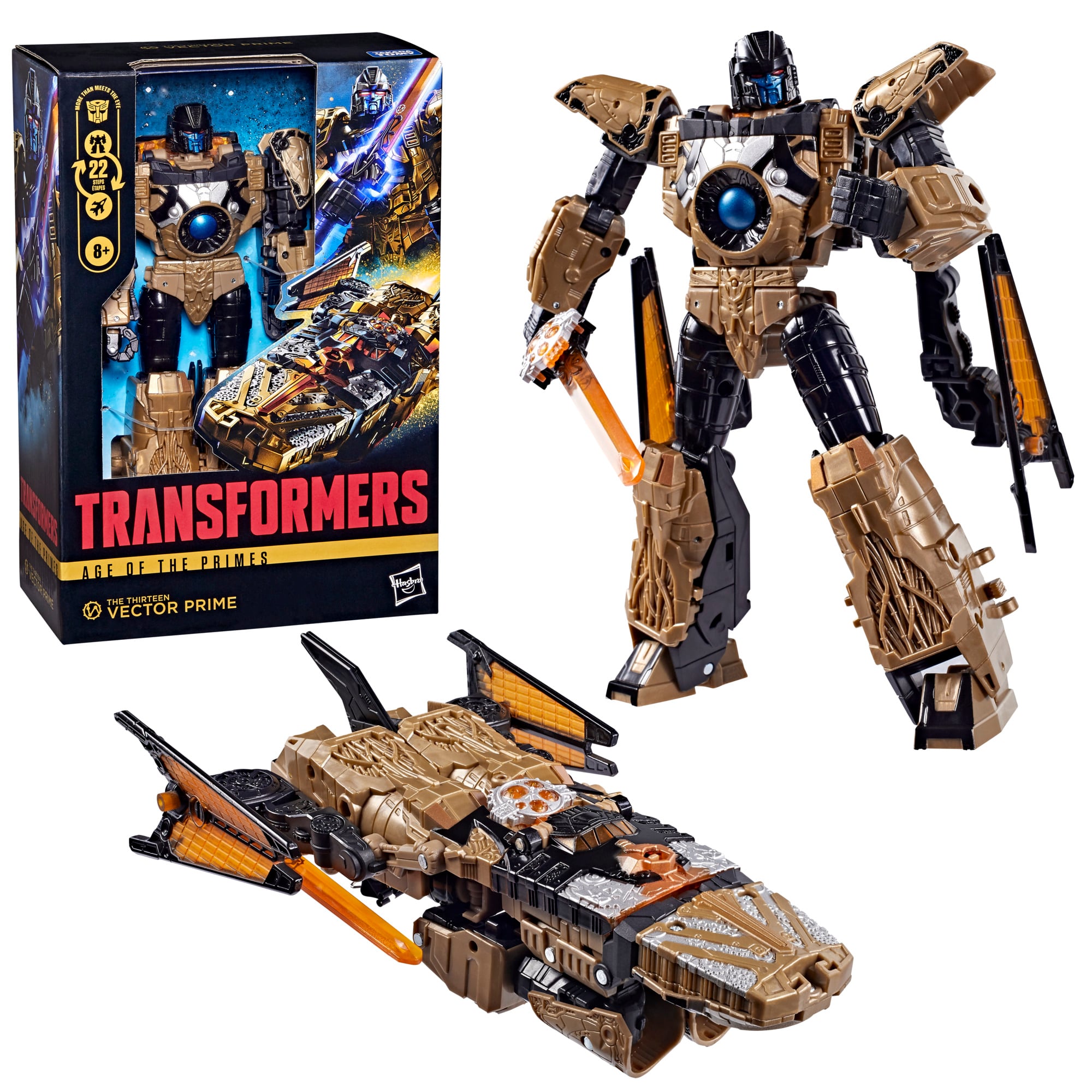 Transformers: Age of the Primes Voyager Class The Thirteen Vector Prime Action Figure Gallery Image 6