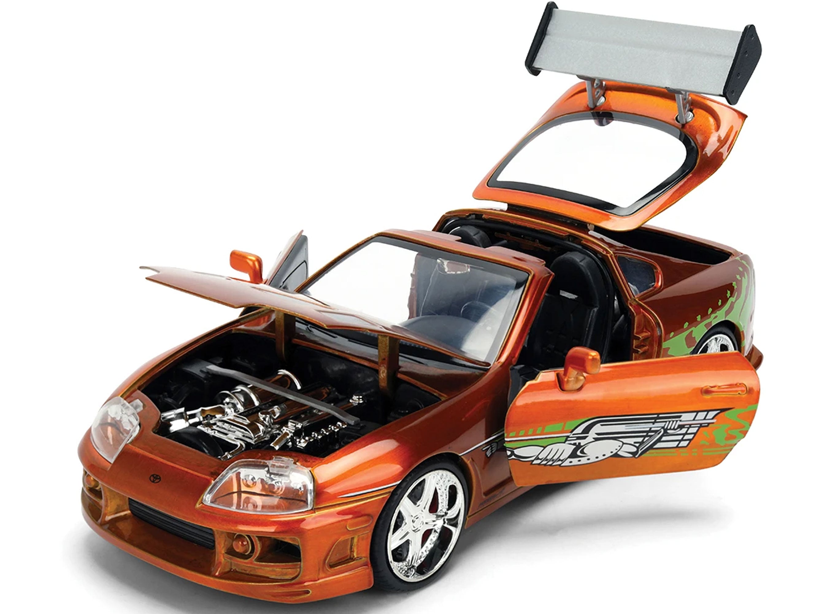 TOUMA FANGWOLVES オレンジ Fast & Furious 25th Anniversary Brian's Toyota Supra (Brushed