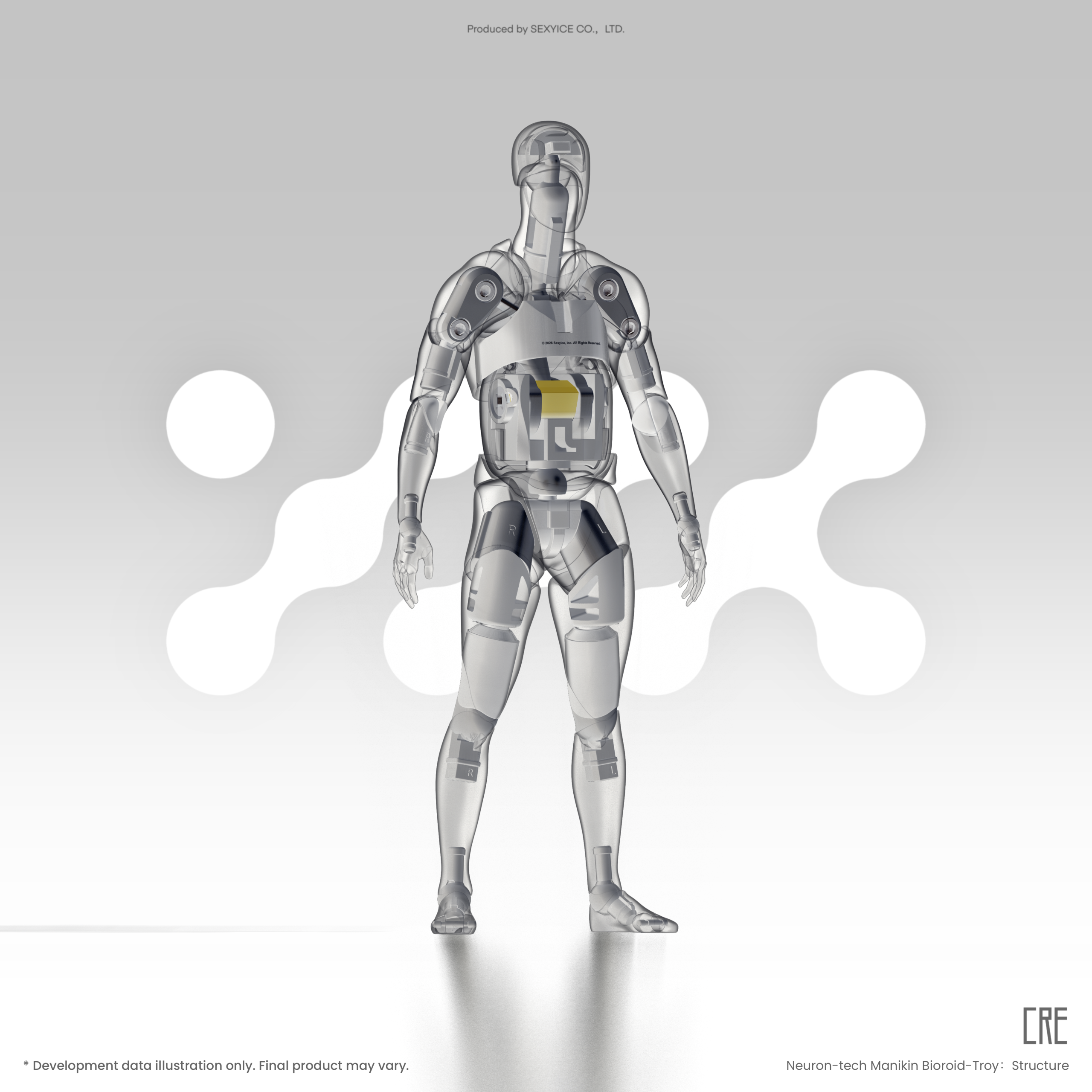 CRE Series Neuron-Tech Manikin Bioroid (Troy 020) Action Figure Gallery Image 21
