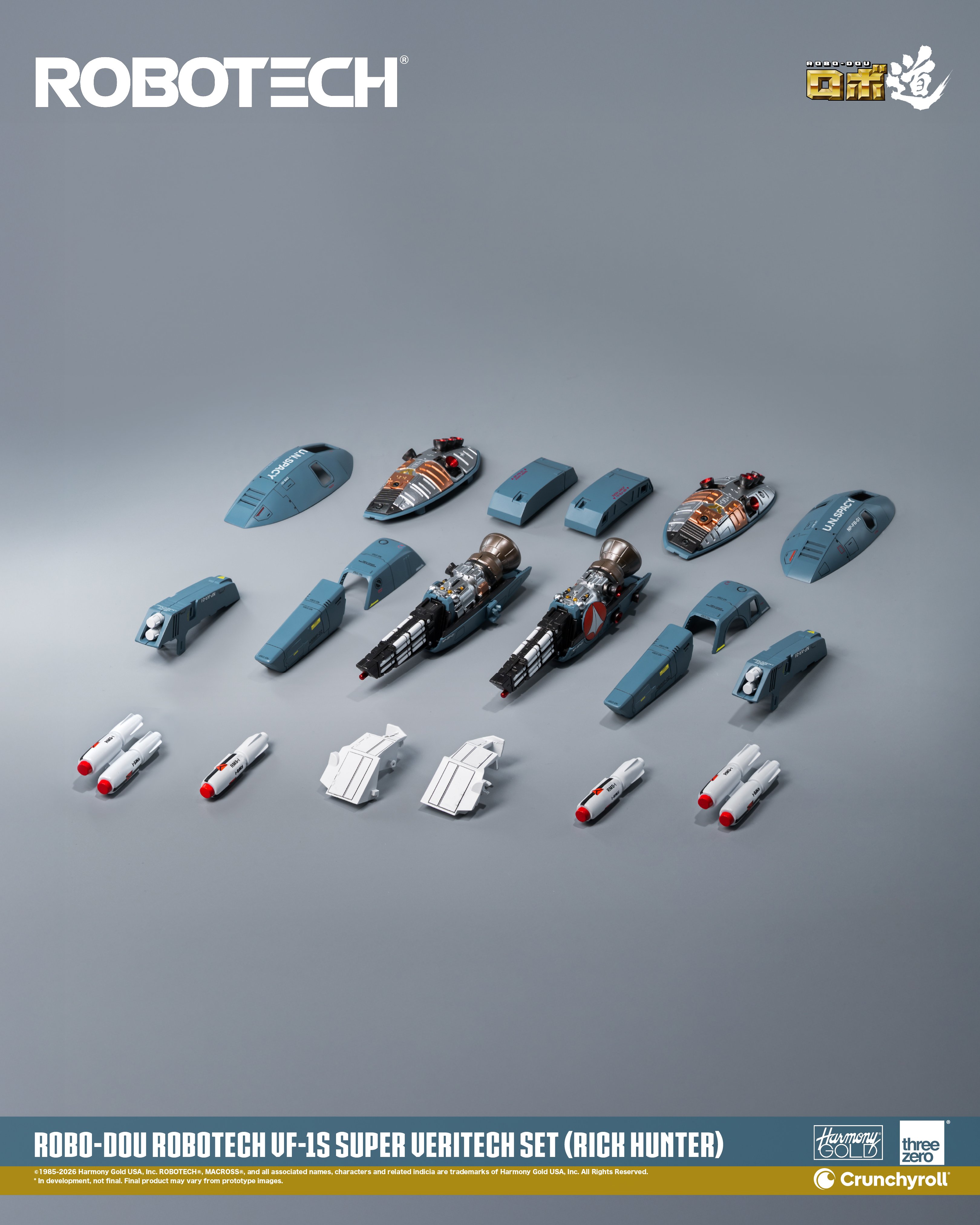 Robotech ROBO-DOU VF‐1S Super Veritech (Rick Hunter) Action Figure Gallery Image 18