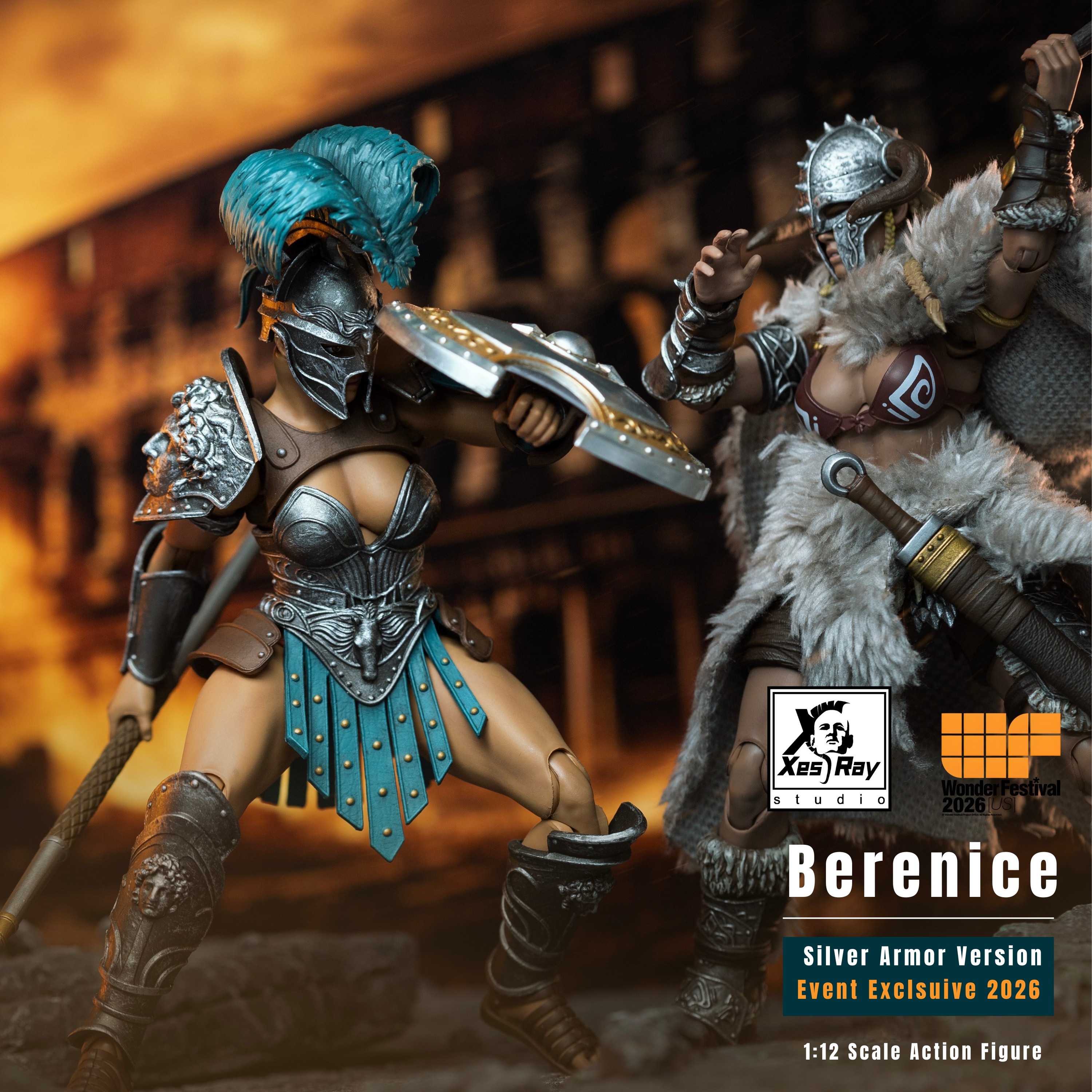 Combatants Berenice (Silver Armor Ver.) 2026 Wonder Festival US Exclusive 1/12 Scale Action Figure Gallery Image 19