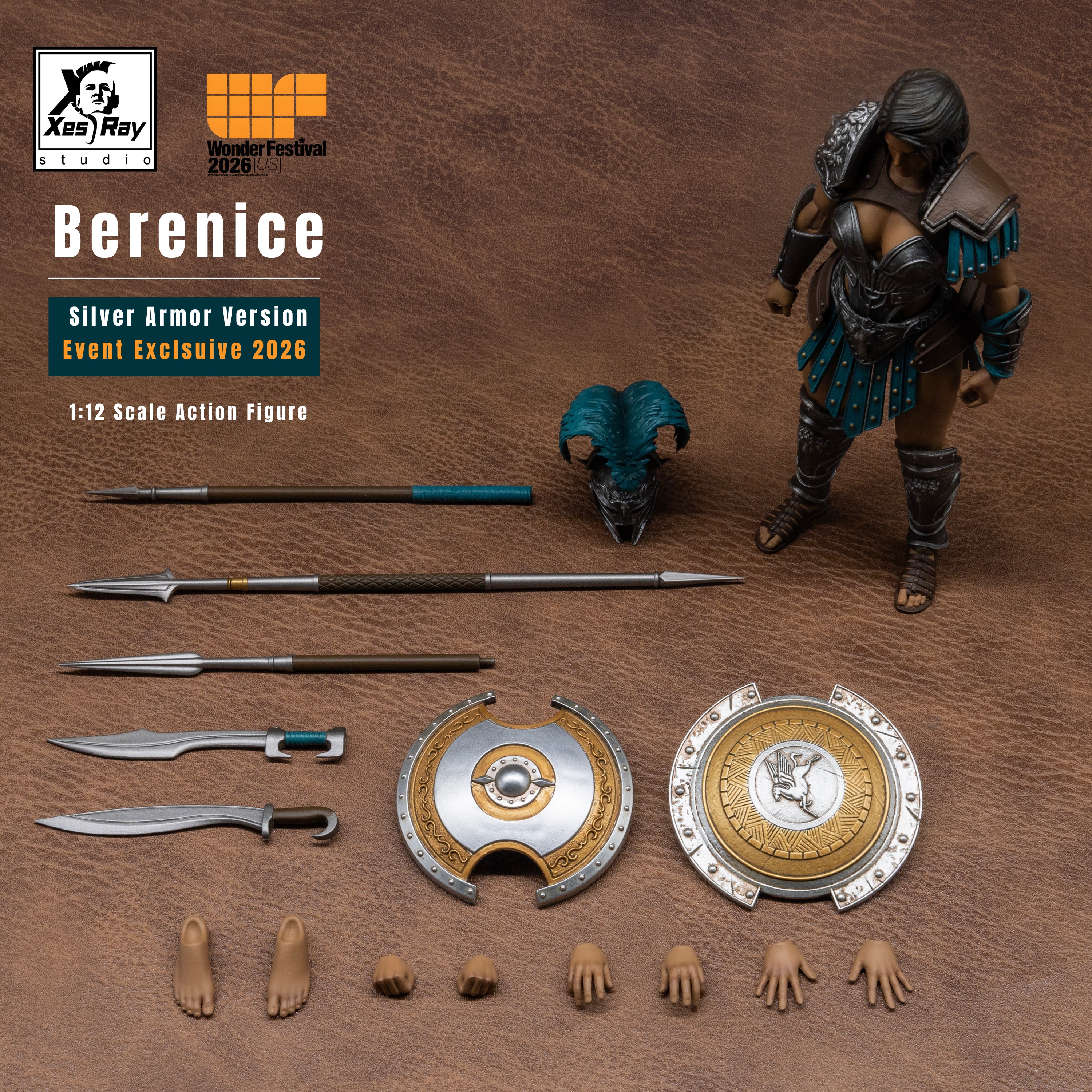 Combatants Berenice (Silver Armor Ver.) 2026 Wonder Festival US Exclusive 1/12 Scale Action Figure Gallery Image 26