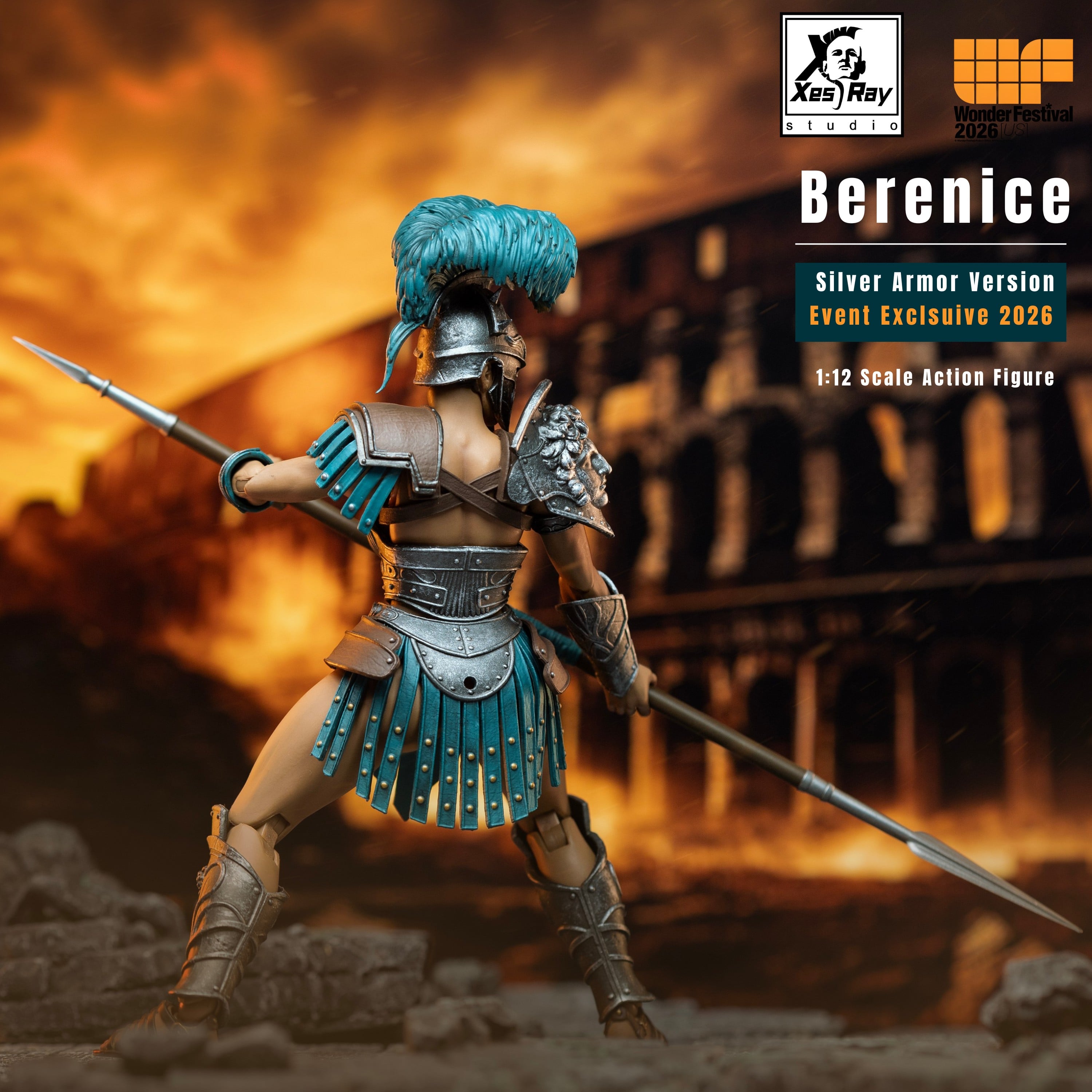 Combatants Berenice (Silver Armor Ver.) 2026 Wonder Festival US Exclusive 1/12 Scale Action Figure Gallery Image 15