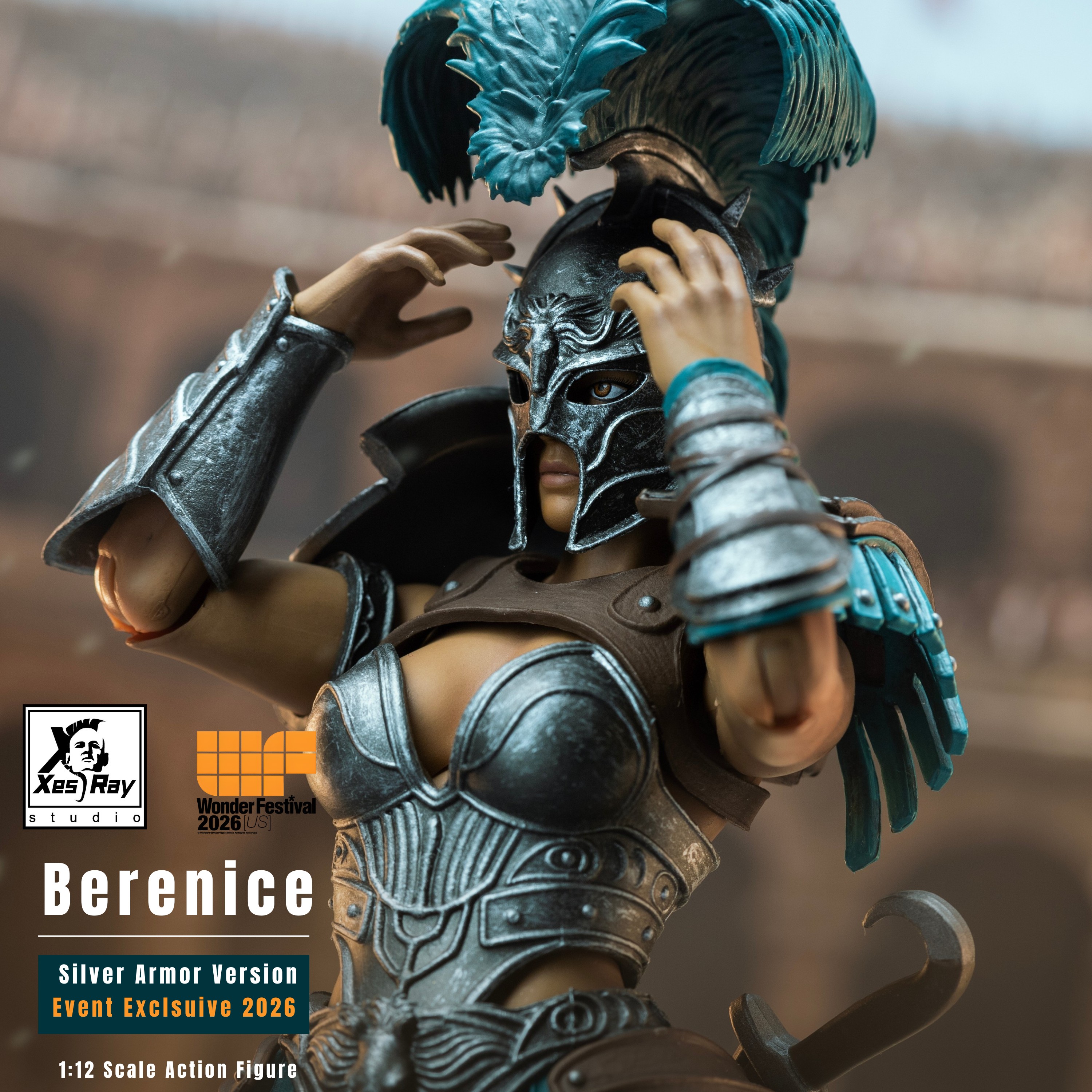 Combatants Berenice (Silver Armor Ver.) 2026 Wonder Festival US Exclusive 1/12 Scale Action Figure Gallery Image 9