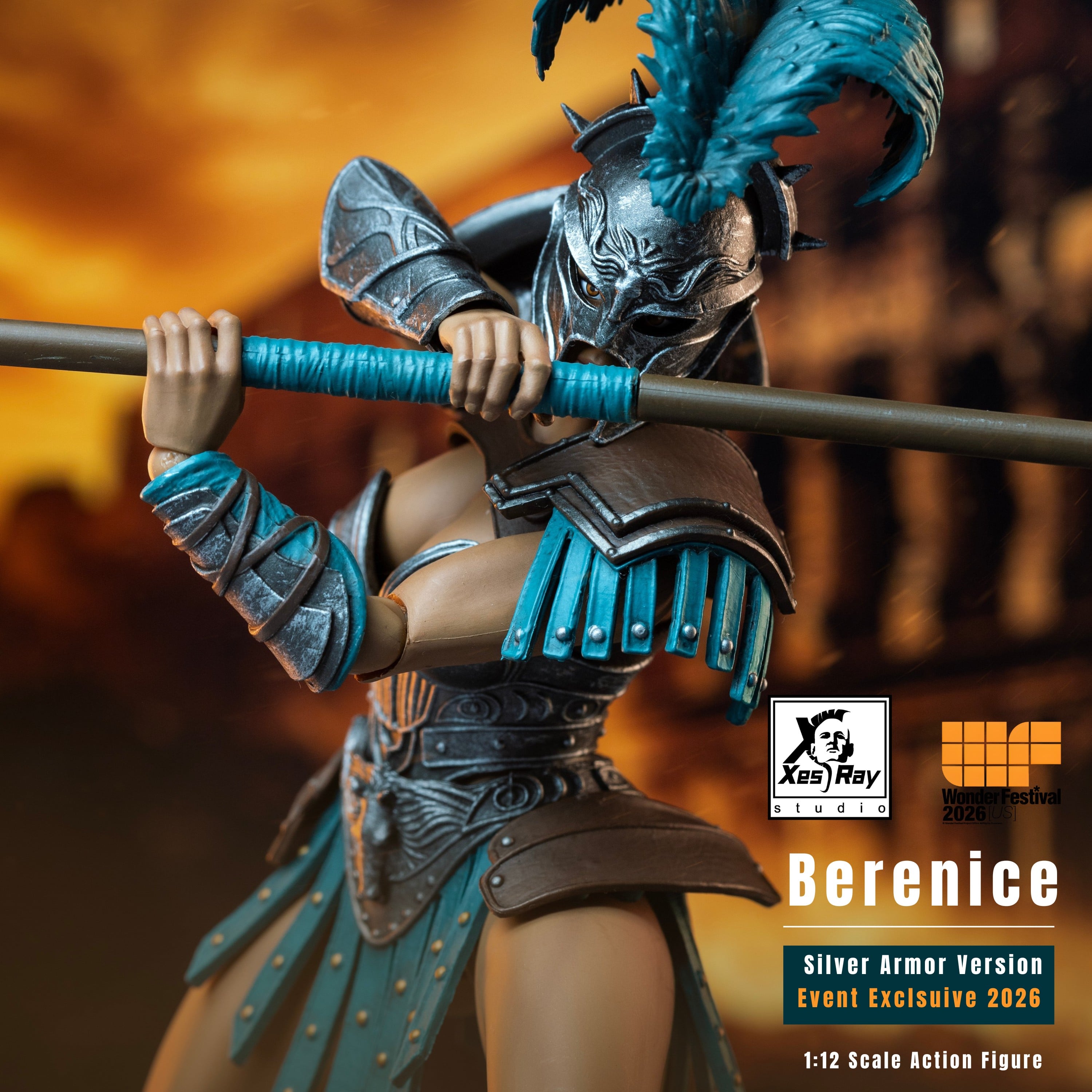Combatants Berenice (Silver Armor Ver.) 2026 Wonder Festival US Exclusive 1/12 Scale Action Figure Gallery Image 17