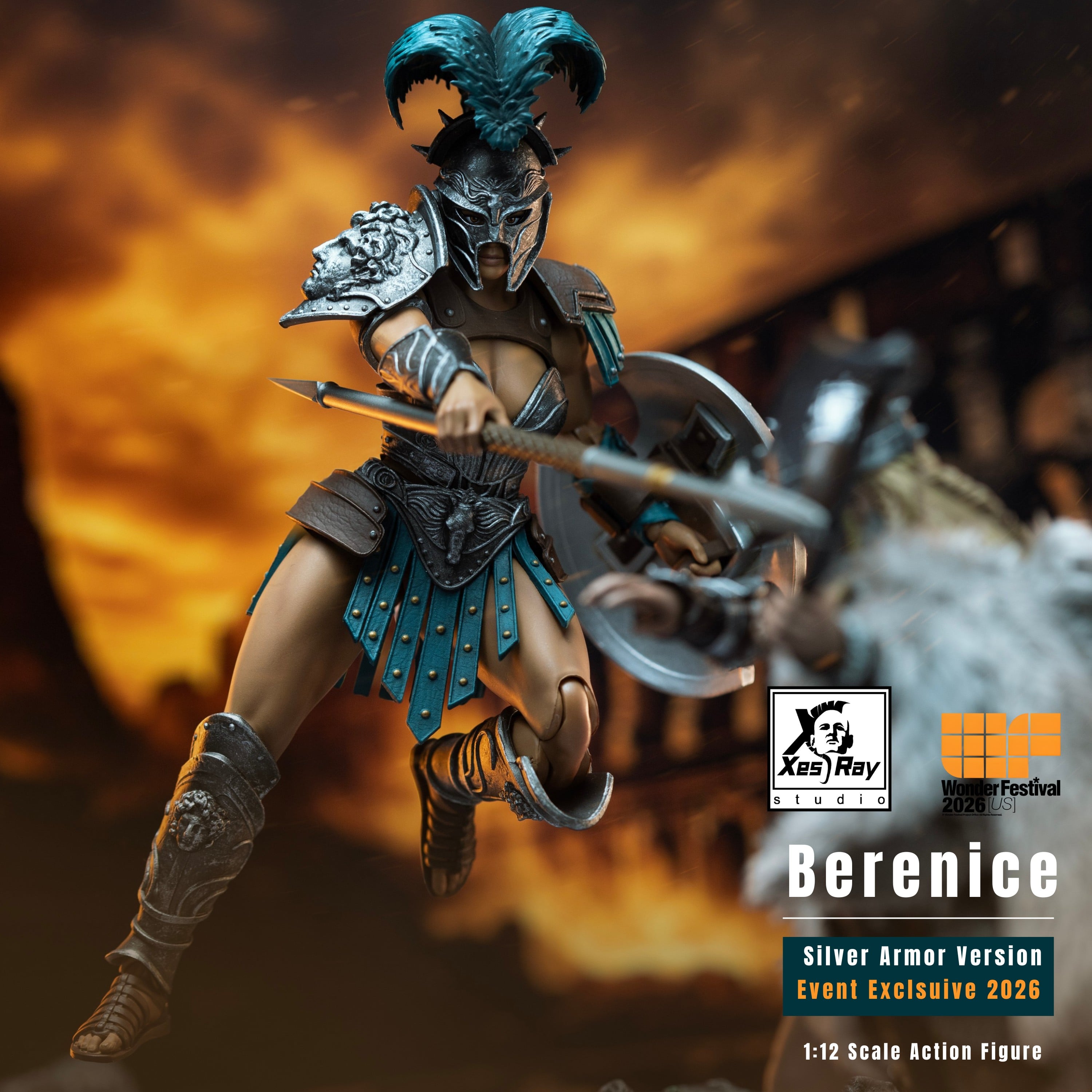 Combatants Berenice (Silver Armor Ver.) 2026 Wonder Festival US Exclusive 1/12 Scale Action Figure Gallery Image 18