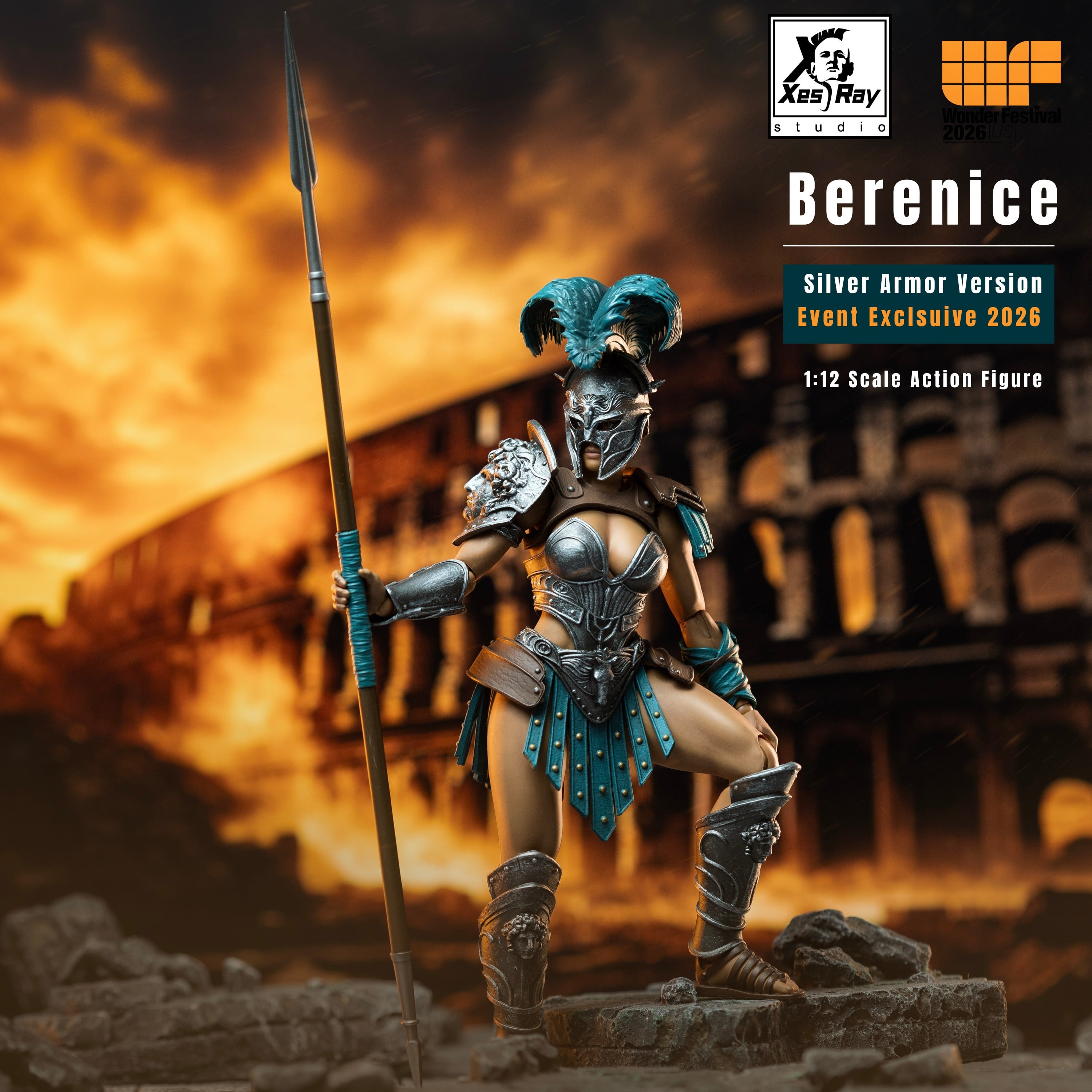 Combatants Berenice (Silver Armor Ver.) 2026 Wonder Festival US Exclusive 1/12 Scale Action Figure Gallery Image 13