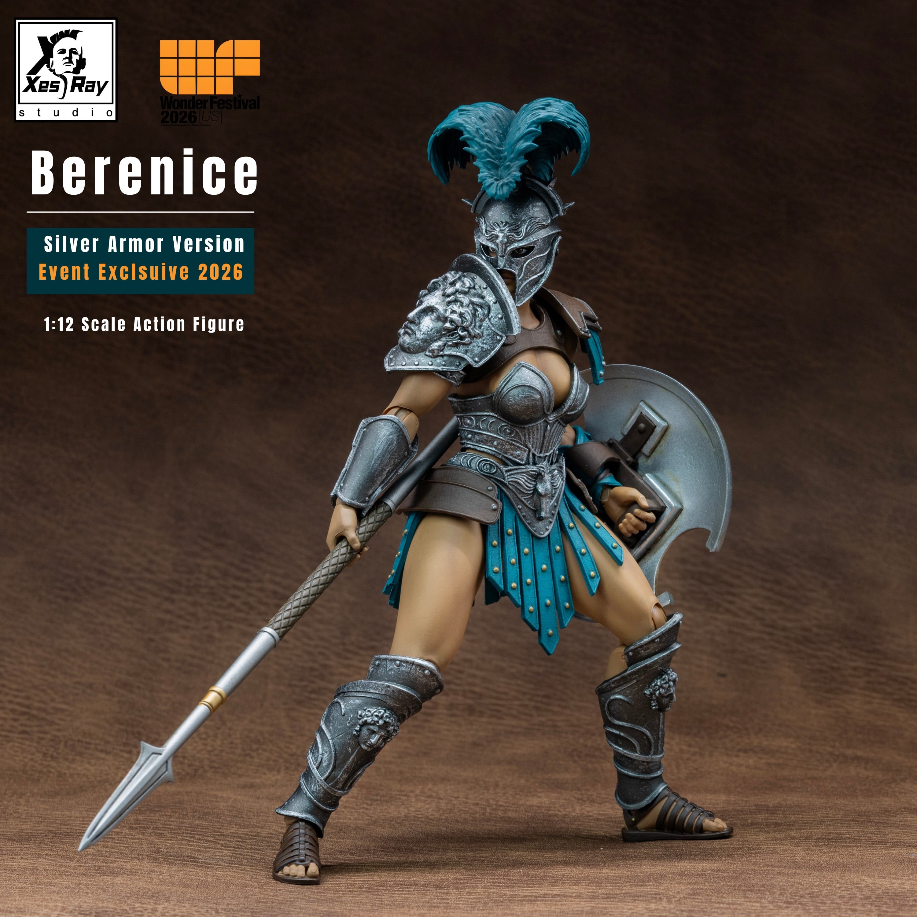 Combatants Berenice (Silver Armor Ver.) 2026 Wonder Festival US Exclusive 1/12 Scale Action Figure Gallery Image 25