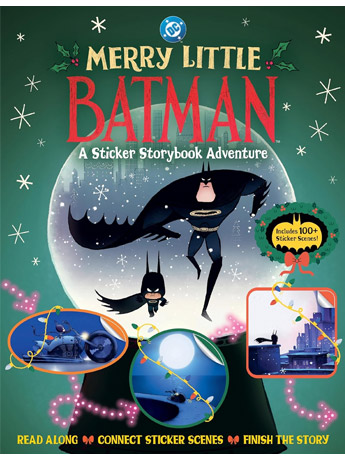 Merry Little Batman: A Sticker Storybook Adventure Gallery Image 2
