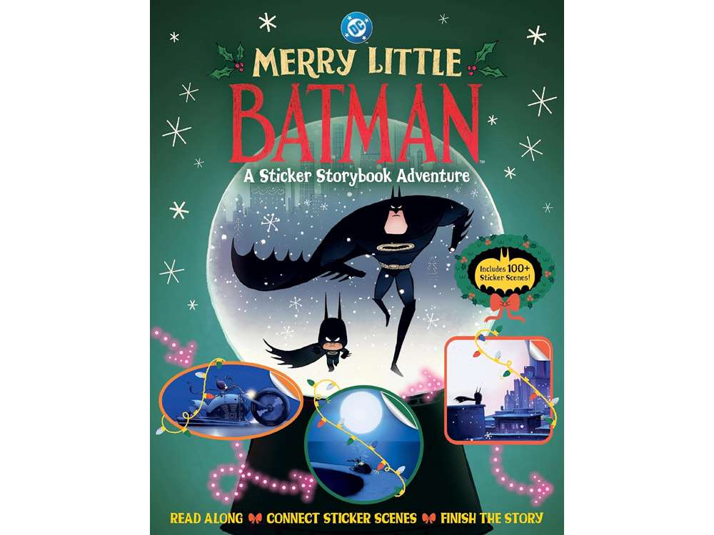 Merry Little Batman: A Sticker Storybook Adventure Gallery Image 1