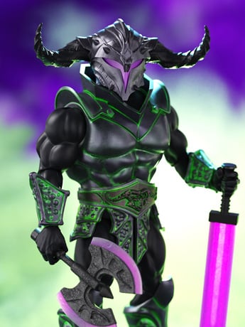 Immortal Champions Chthonic Knight Action Figure Gallery Image 2