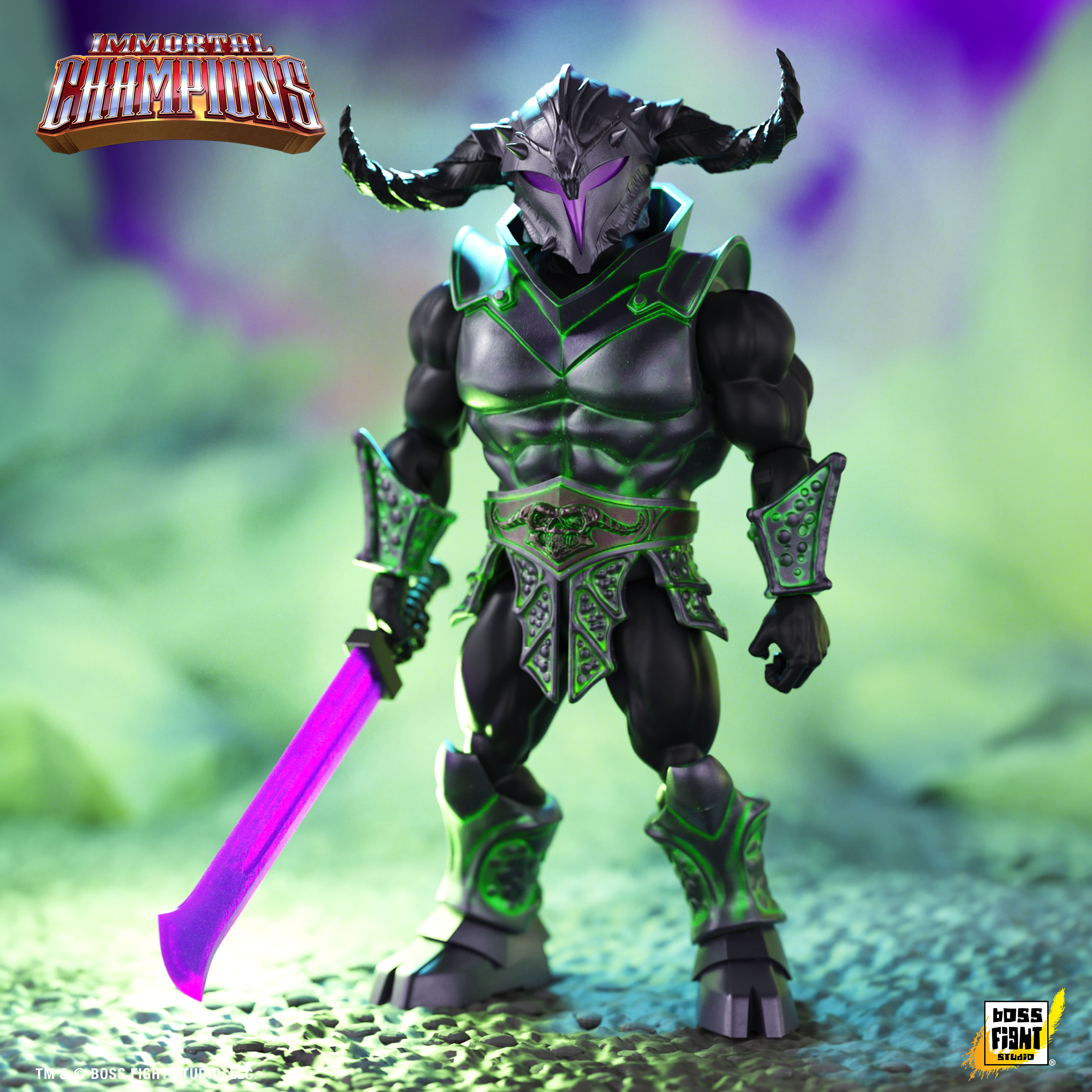 Immortal Champions Chthonic Knight Action Figure Gallery Image 5