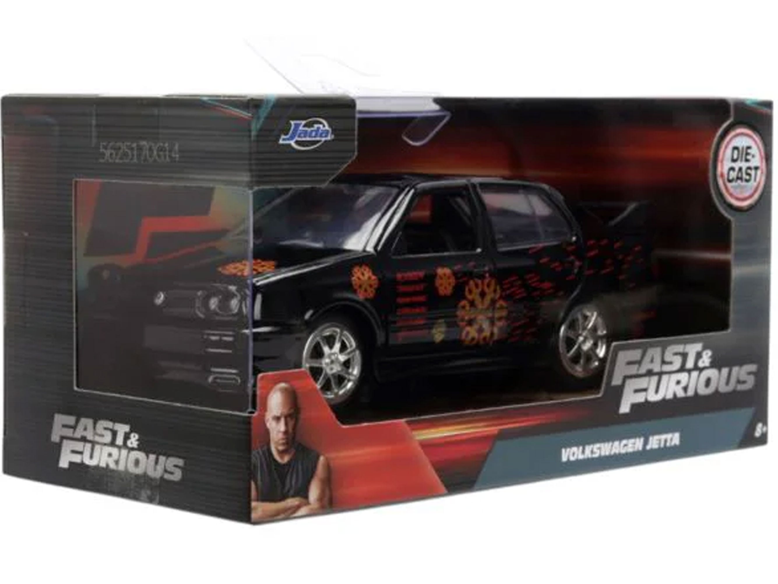 Fast & Furious 25th Anniversary 1995 Volkswagen Jetta 1/32 Scale Model