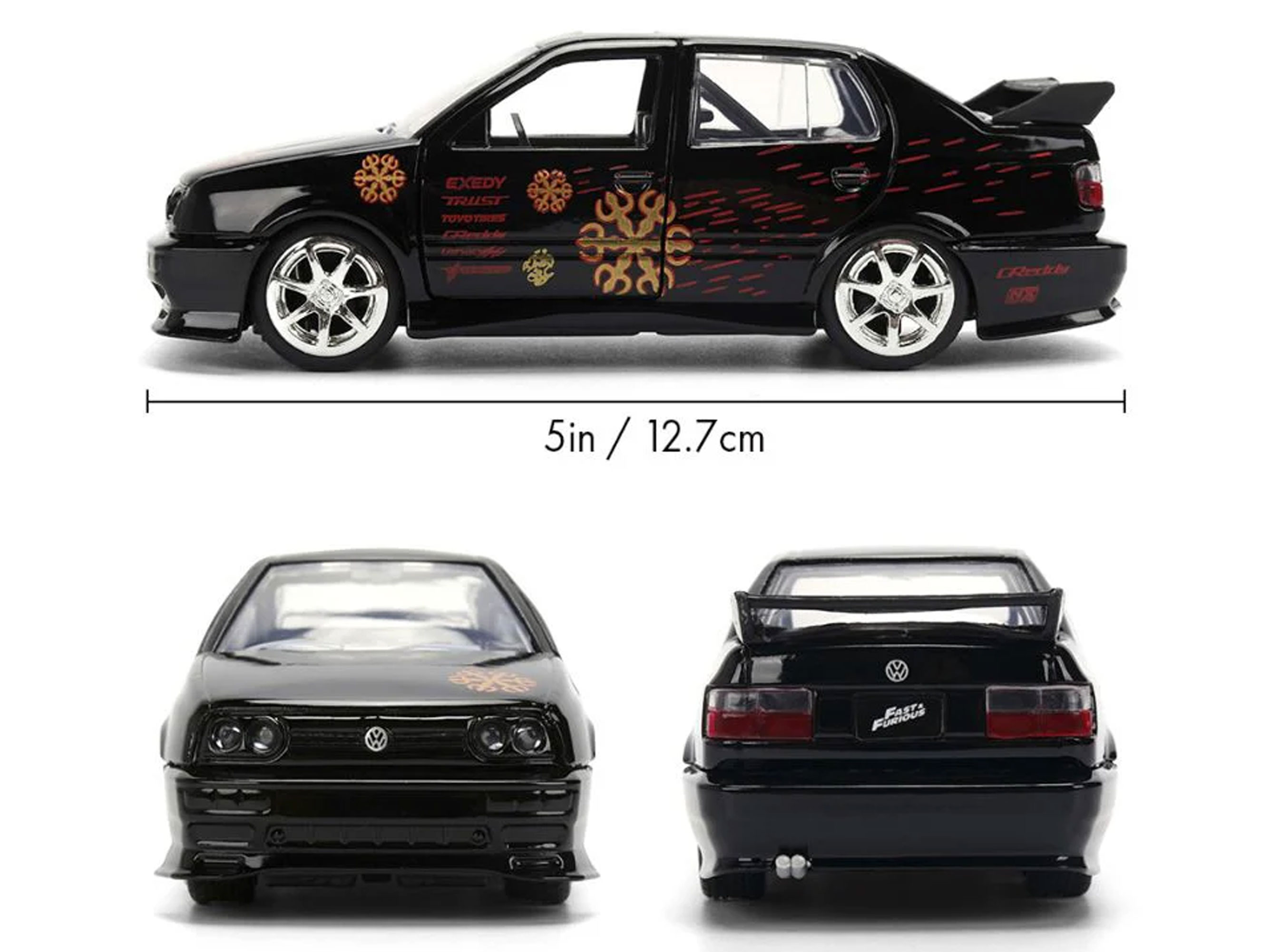 Fast & Furious 25th Anniversary 1995 Volkswagen Jetta 1/32 Scale Model