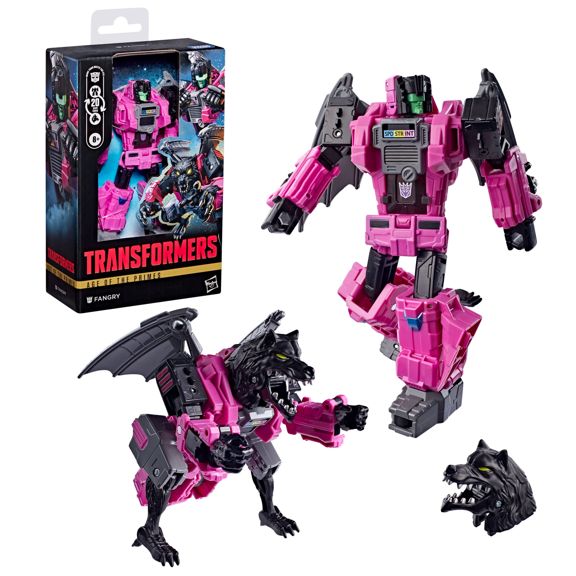 Transformers: Age of the Primes Deluxe Class Fangry Action Figure Gallery Image 6