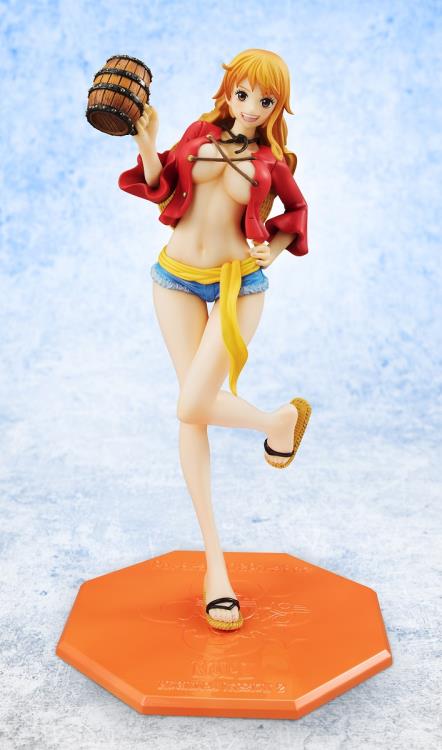 One Piece Portrait of Pirates Nami Mugiwara Version 02 KANPAI!! Limited Edition Figure Gallery Image 4