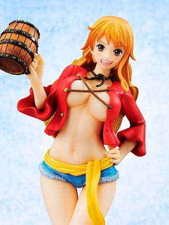 One Piece Portrait of Pirates Nami Mugiwara Version 02 KANPAI!! Limited Edition Figure Gallery Image 2