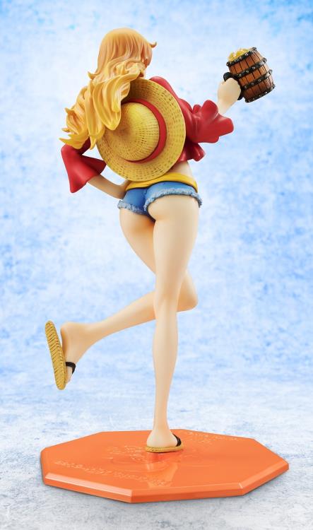 One Piece Portrait of Pirates Nami Mugiwara Version 02 KANPAI!! Limited Edition Figure Gallery Image 3