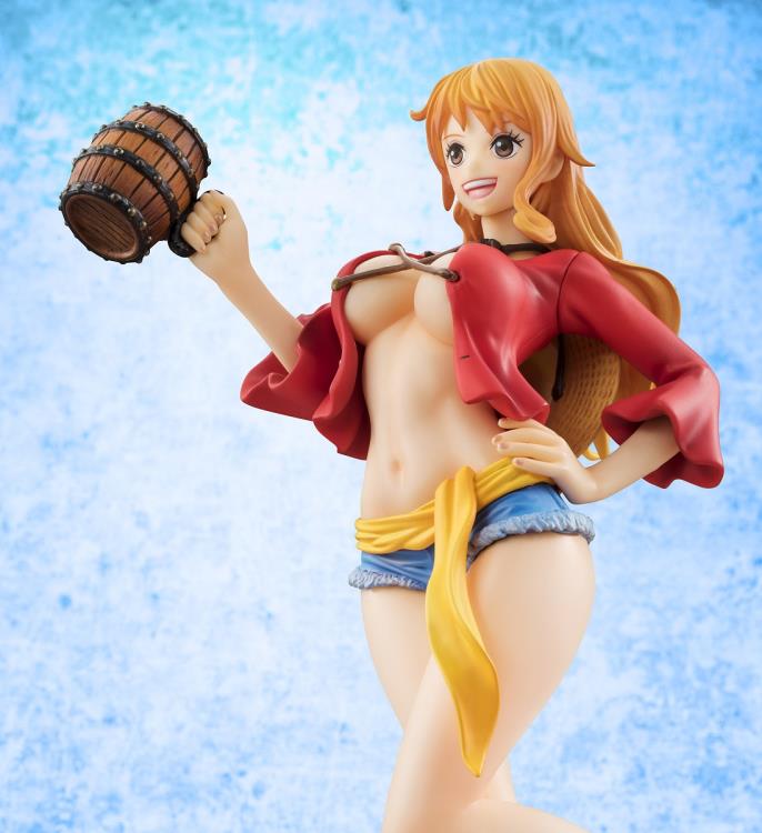 One Piece Portrait of Pirates Nami Mugiwara Version 02 KANPAI!! Limited Edition Figure Gallery Image 5