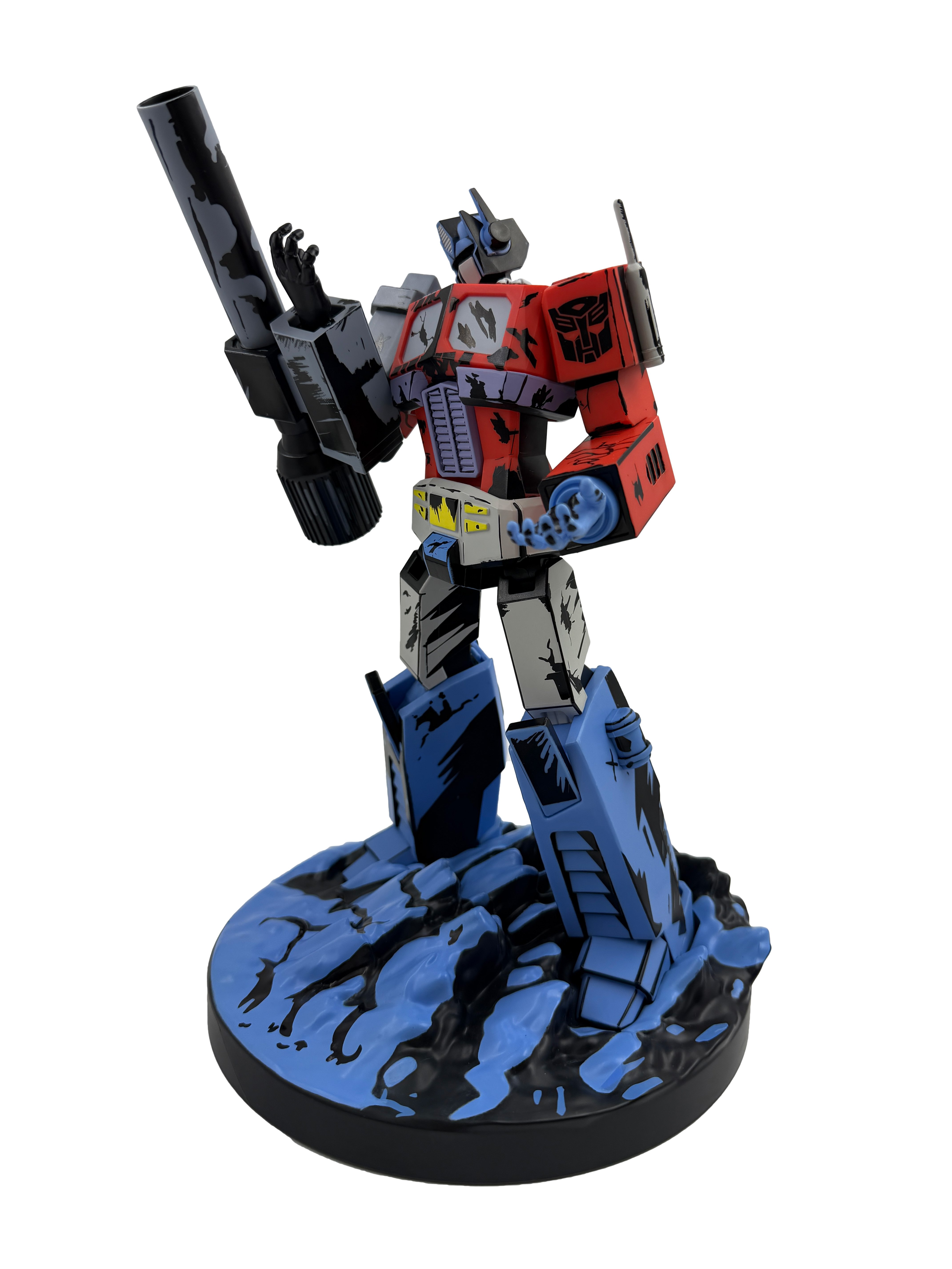 Transformers Optimus Prime with Megatron's Arm Paperweight Gallery Image 6