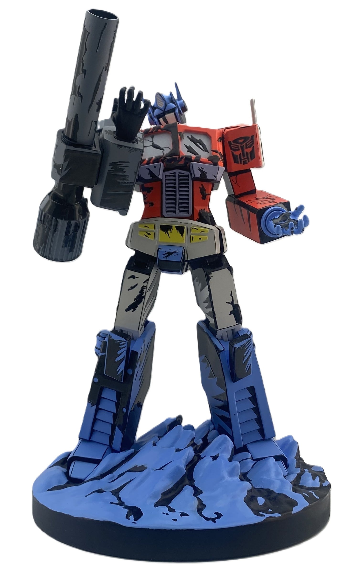 Transformers Optimus Prime with Megatron's Arm Paperweight Gallery Image 3