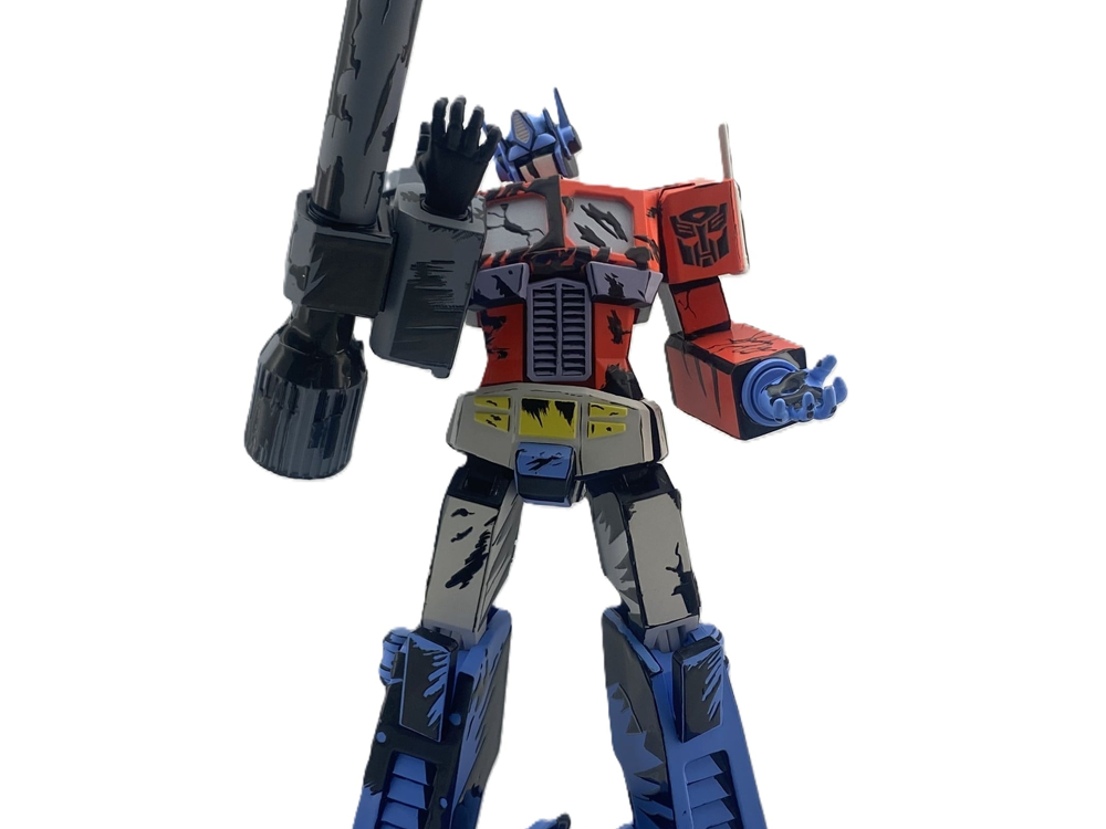 Transformers Optimus Prime with Megatron's Arm Paperweight Gallery Image 1